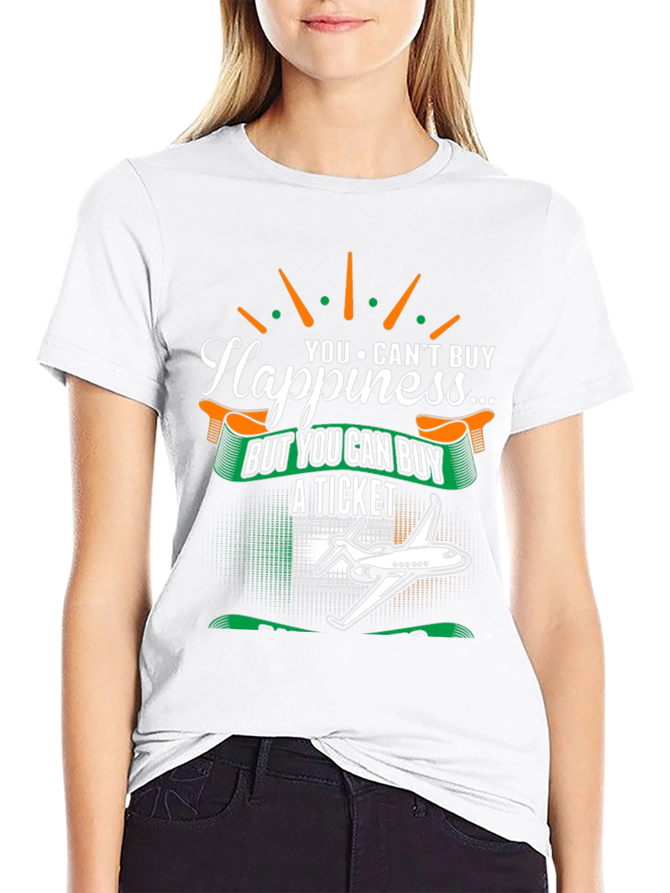 Happiness Ticket T-Shirt - Travel Shirt