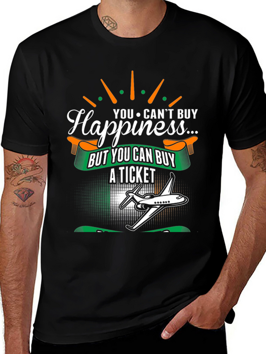 Happiness Ticket T-Shirt - Travel Shirt