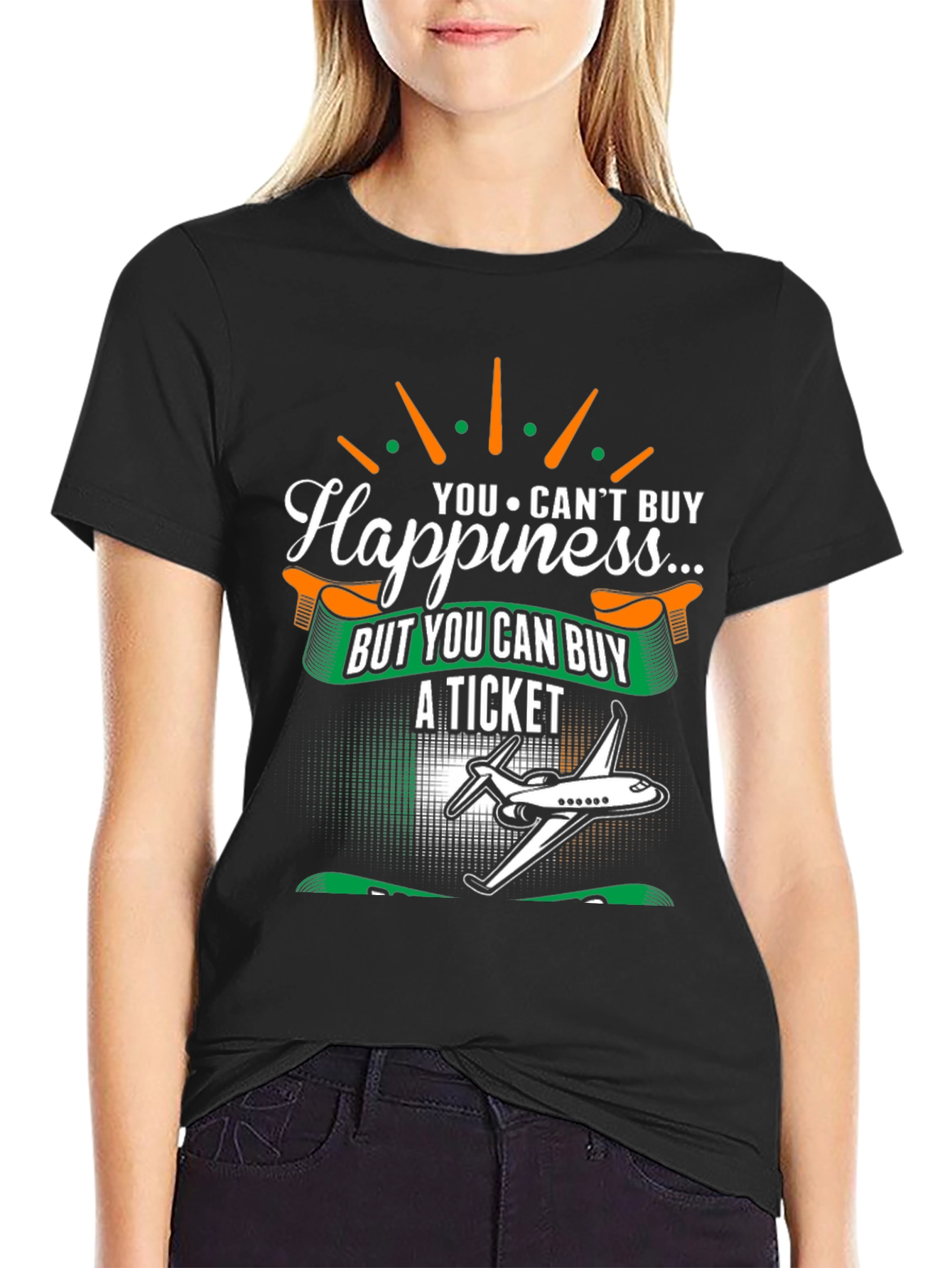 Happiness Ticket T-Shirt - Travel Shirt