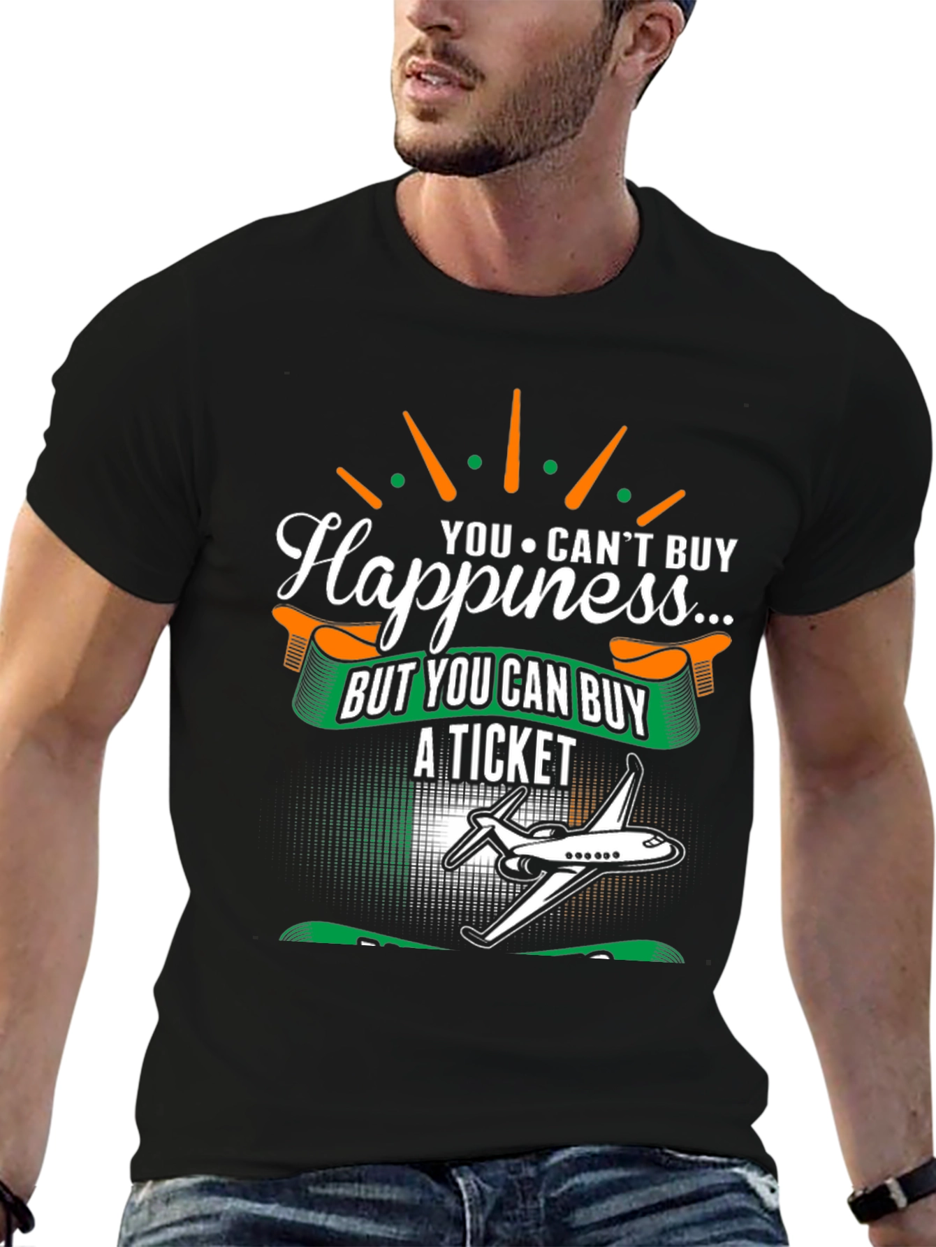 Happiness Ticket T-Shirt - Travel Shirt