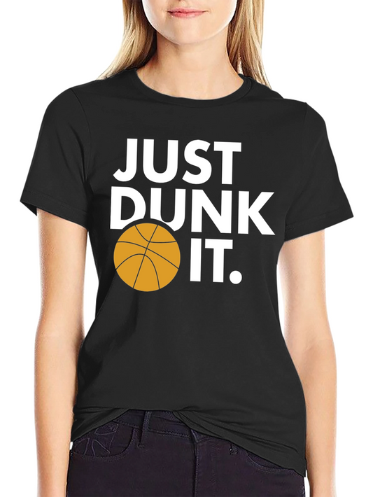 Just Dunk It Basketball Graphic Tee
