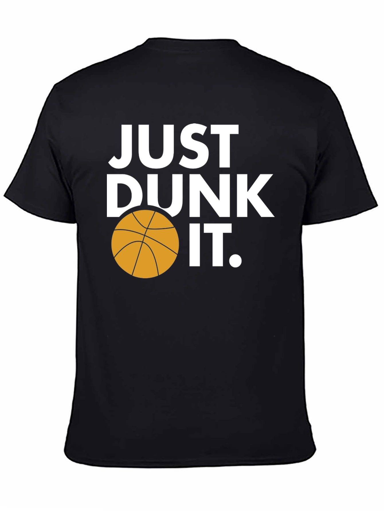 Just Dunk It Basketball Graphic Tee