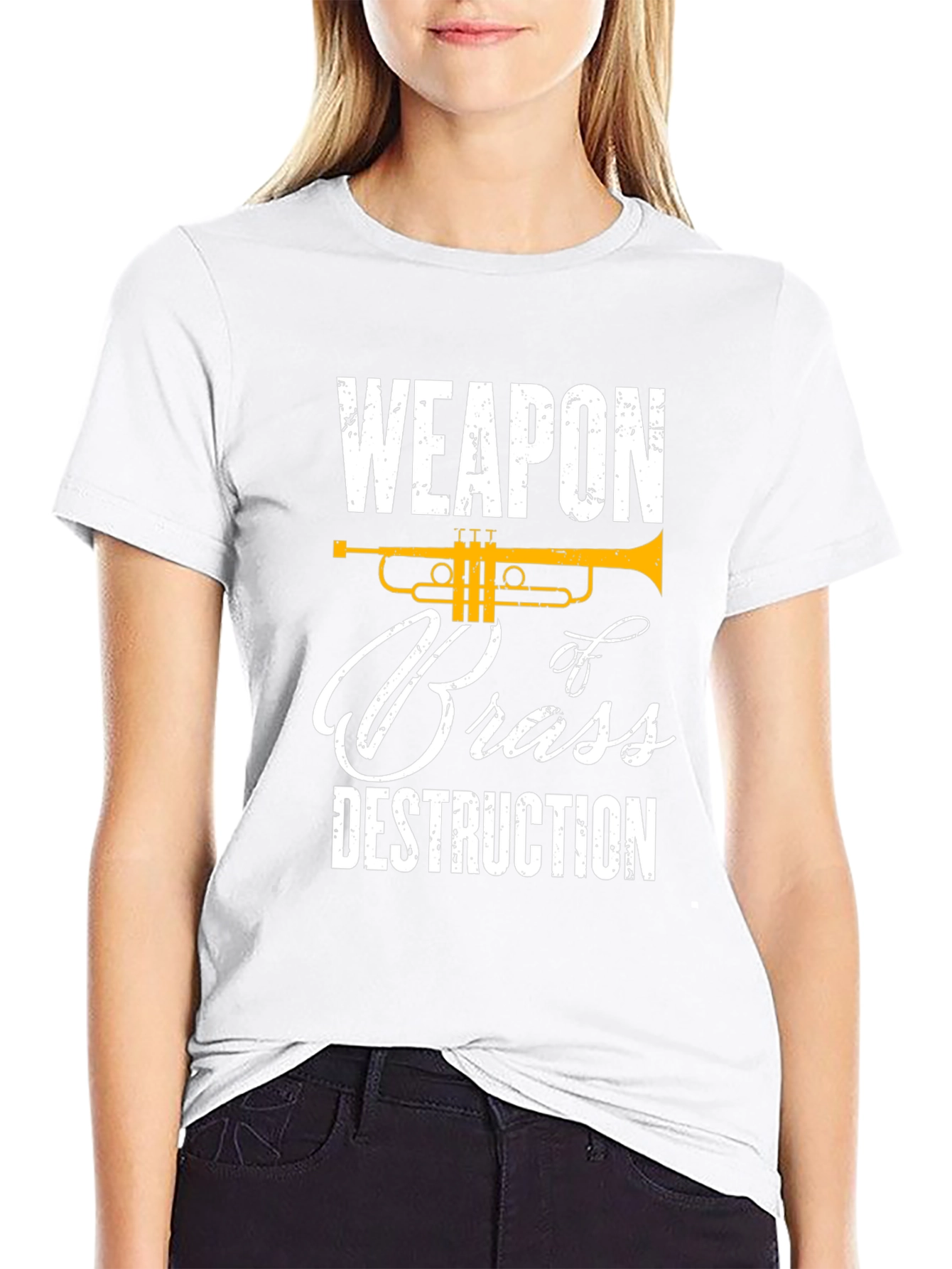 Weapon of Brass Destruction Trumpet T-Shirt