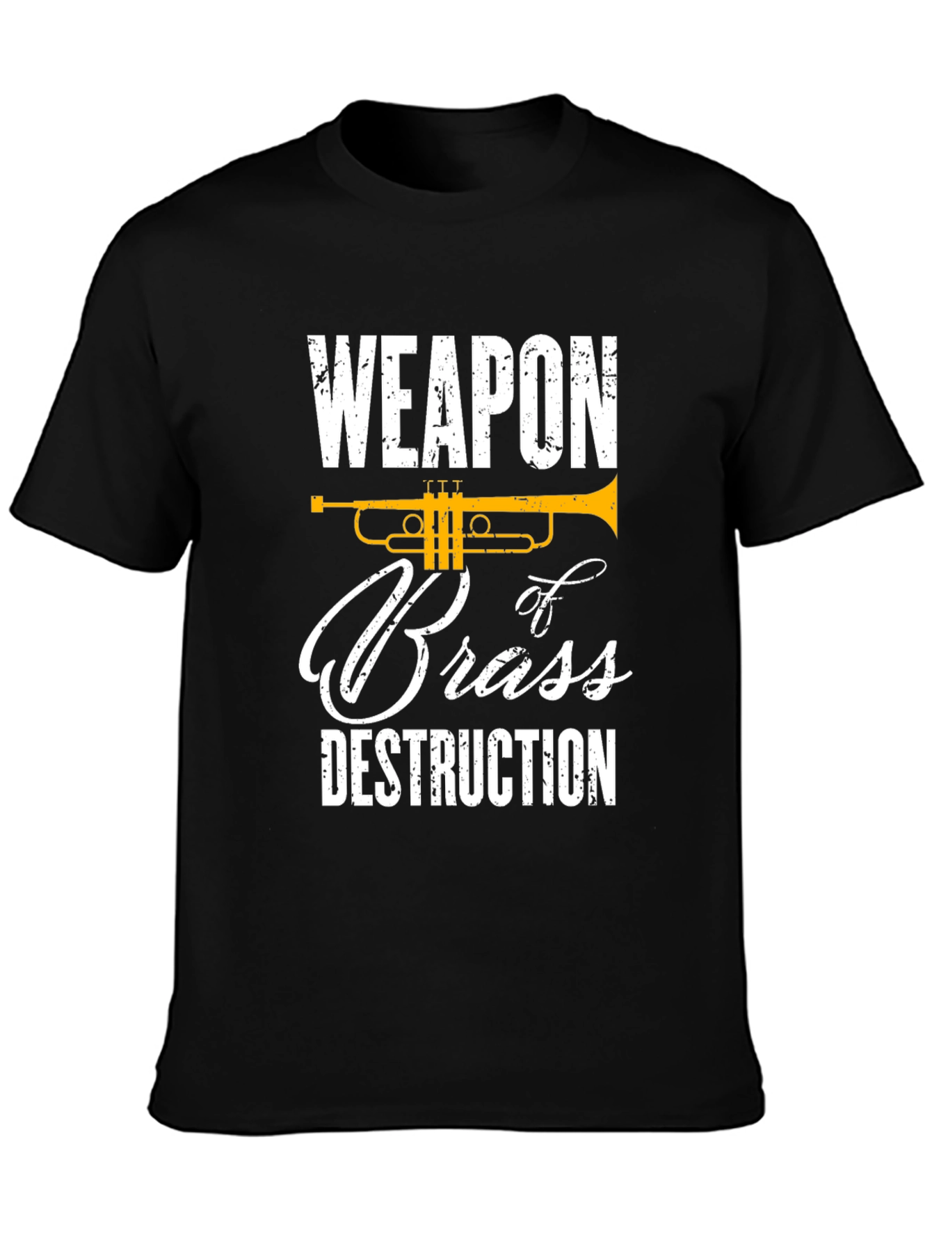 Weapon of Brass Destruction Trumpet T-Shirt