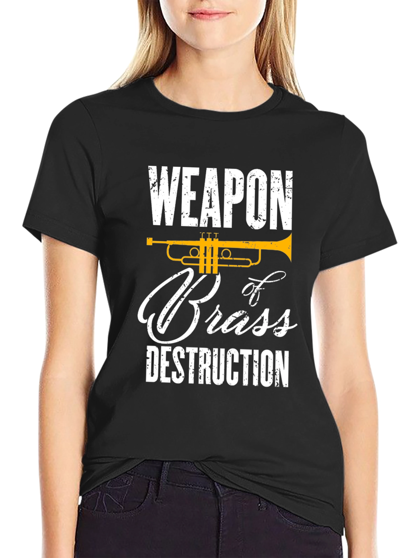 Weapon of Brass Destruction Trumpet T-Shirt