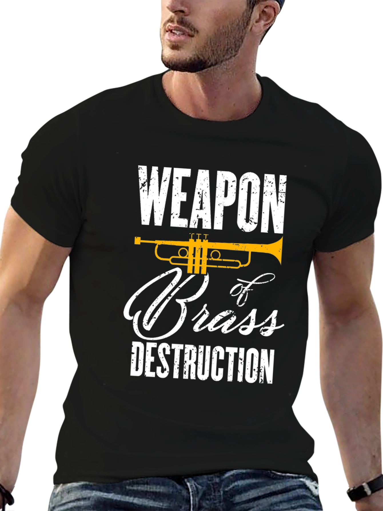 Weapon of Brass Destruction Trumpet T-Shirt
