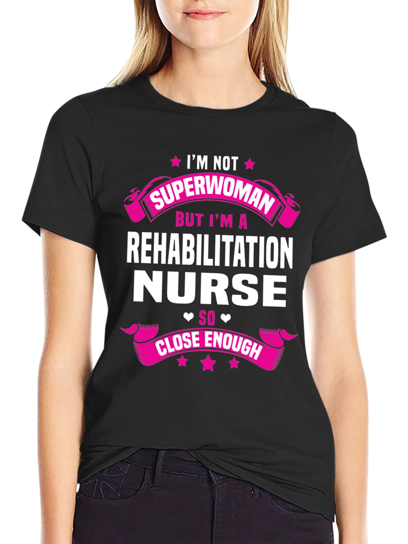 Rehabilitation Nurse Superwoman T-Shirt