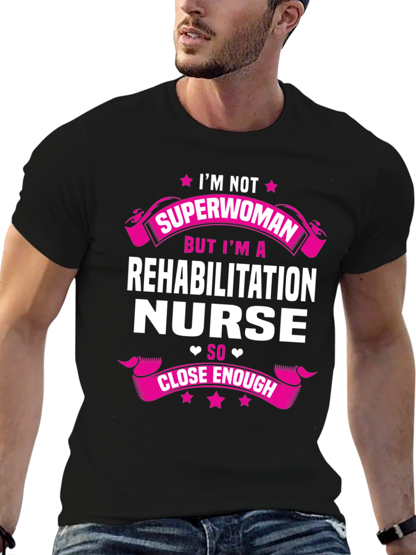 Rehabilitation Nurse Superwoman T-Shirt
