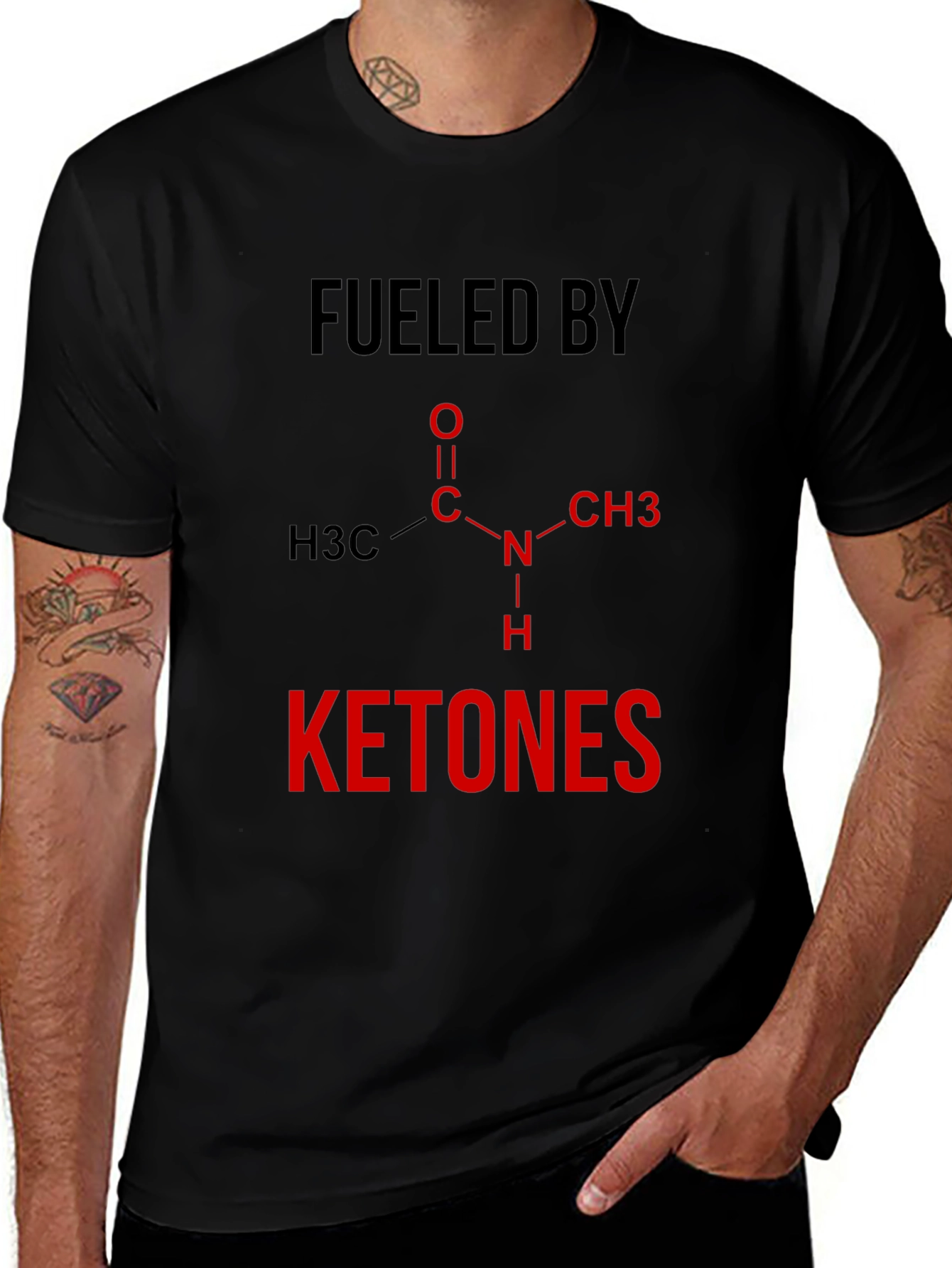 Fueled By Ketones T-Shirt - Science & Nutrition