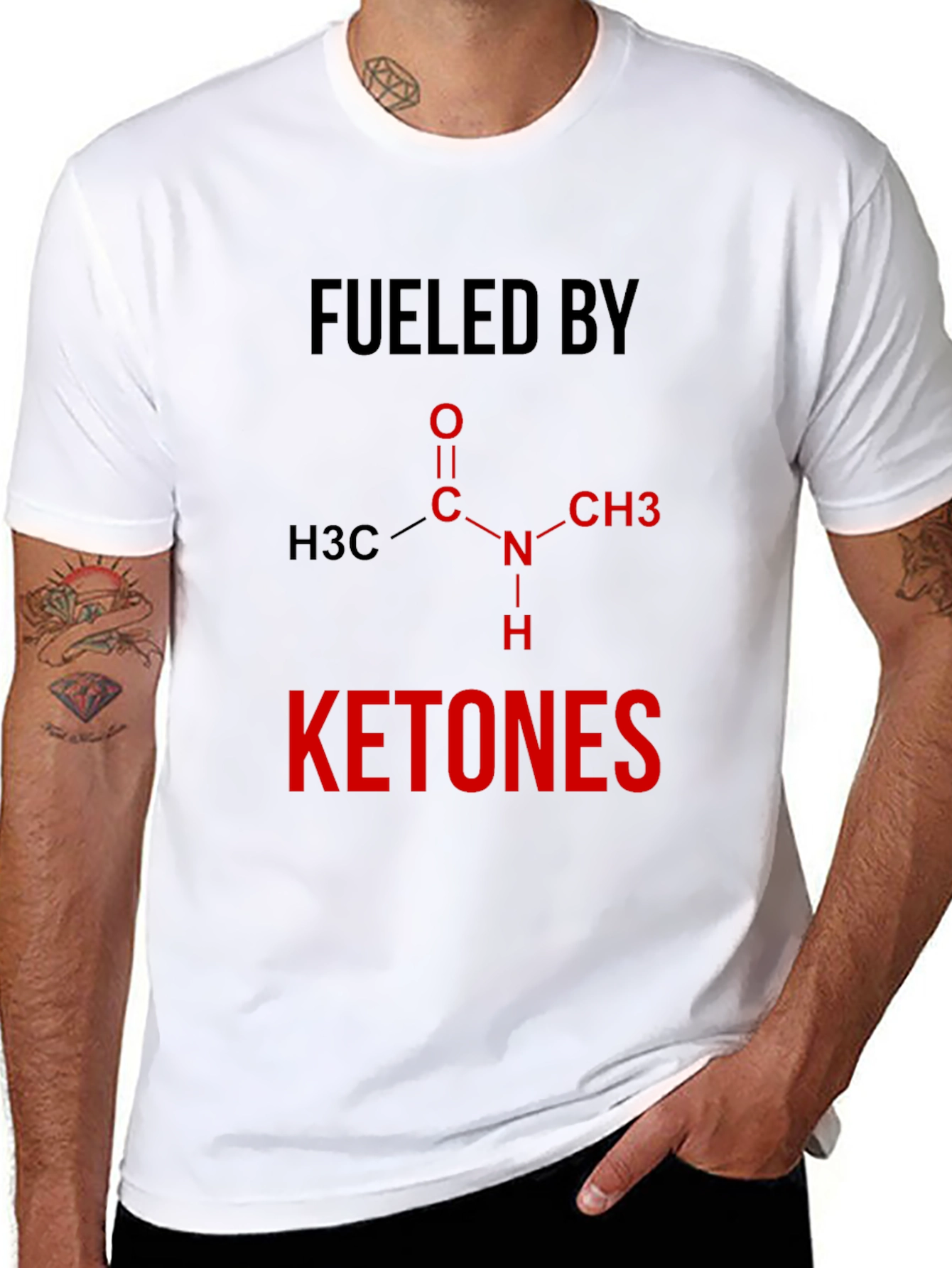 Fueled By Ketones T-Shirt - Science & Nutrition