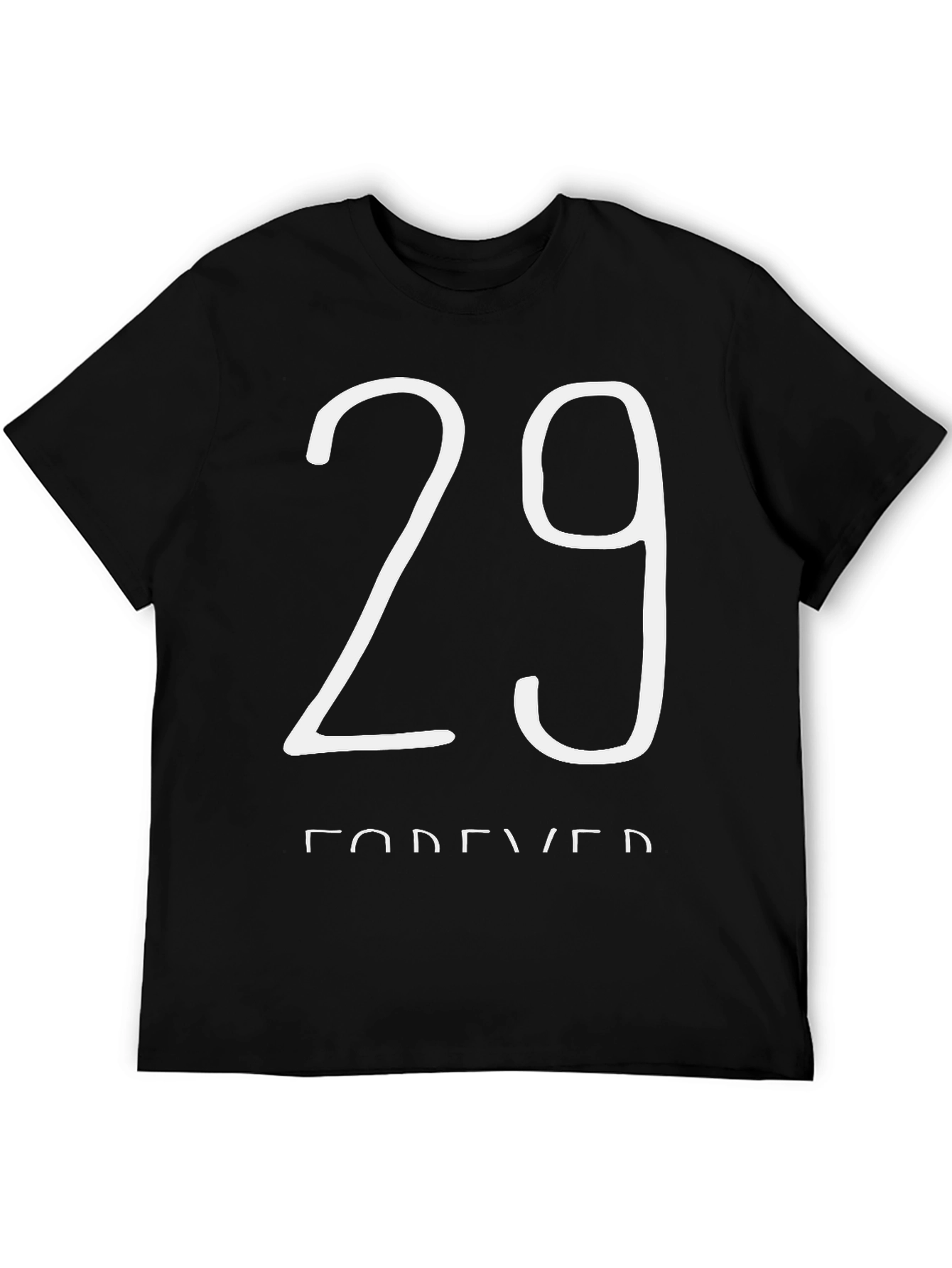 29 Forever Black Graphic Tee