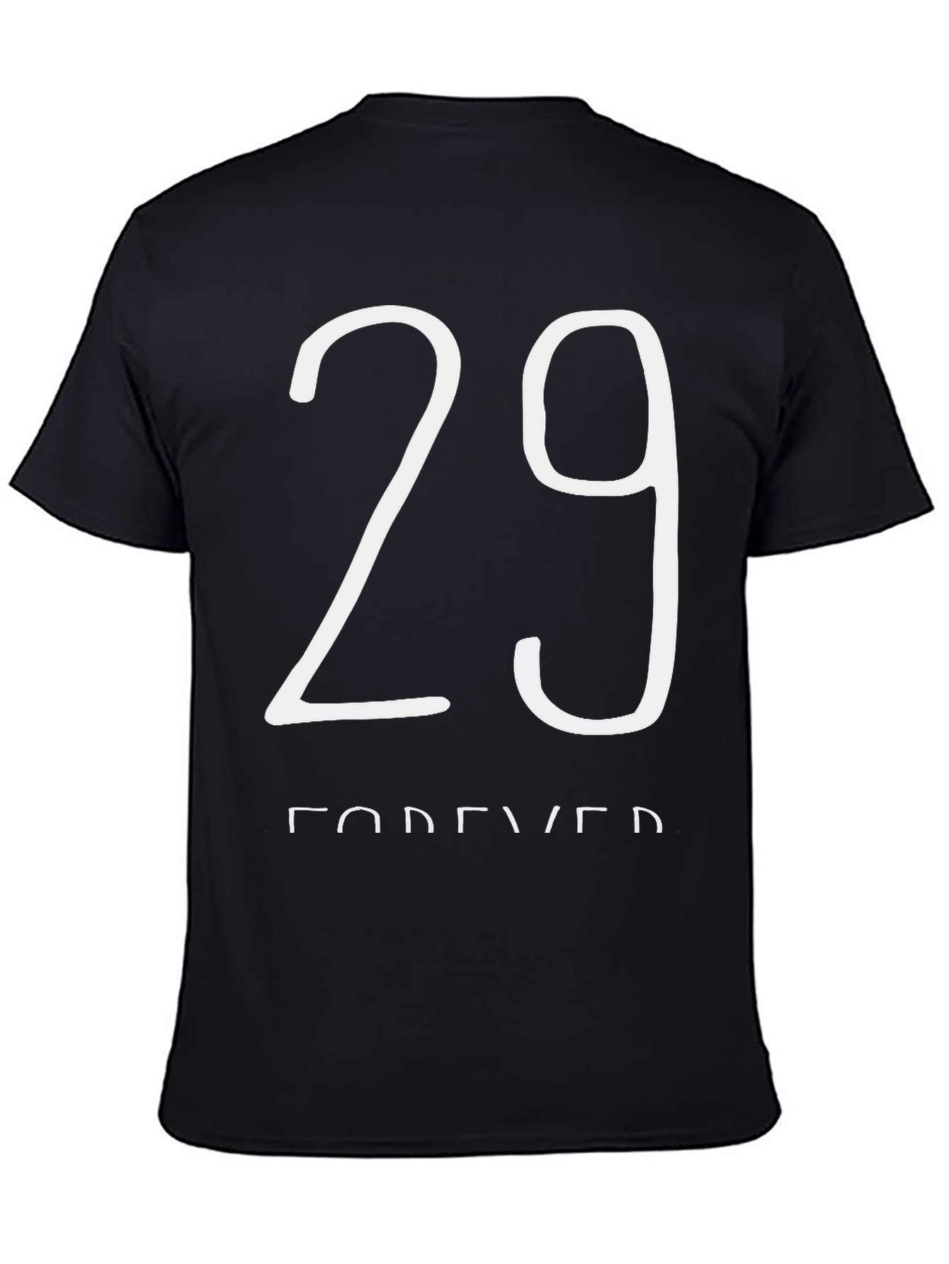 29 Forever Black Graphic Tee