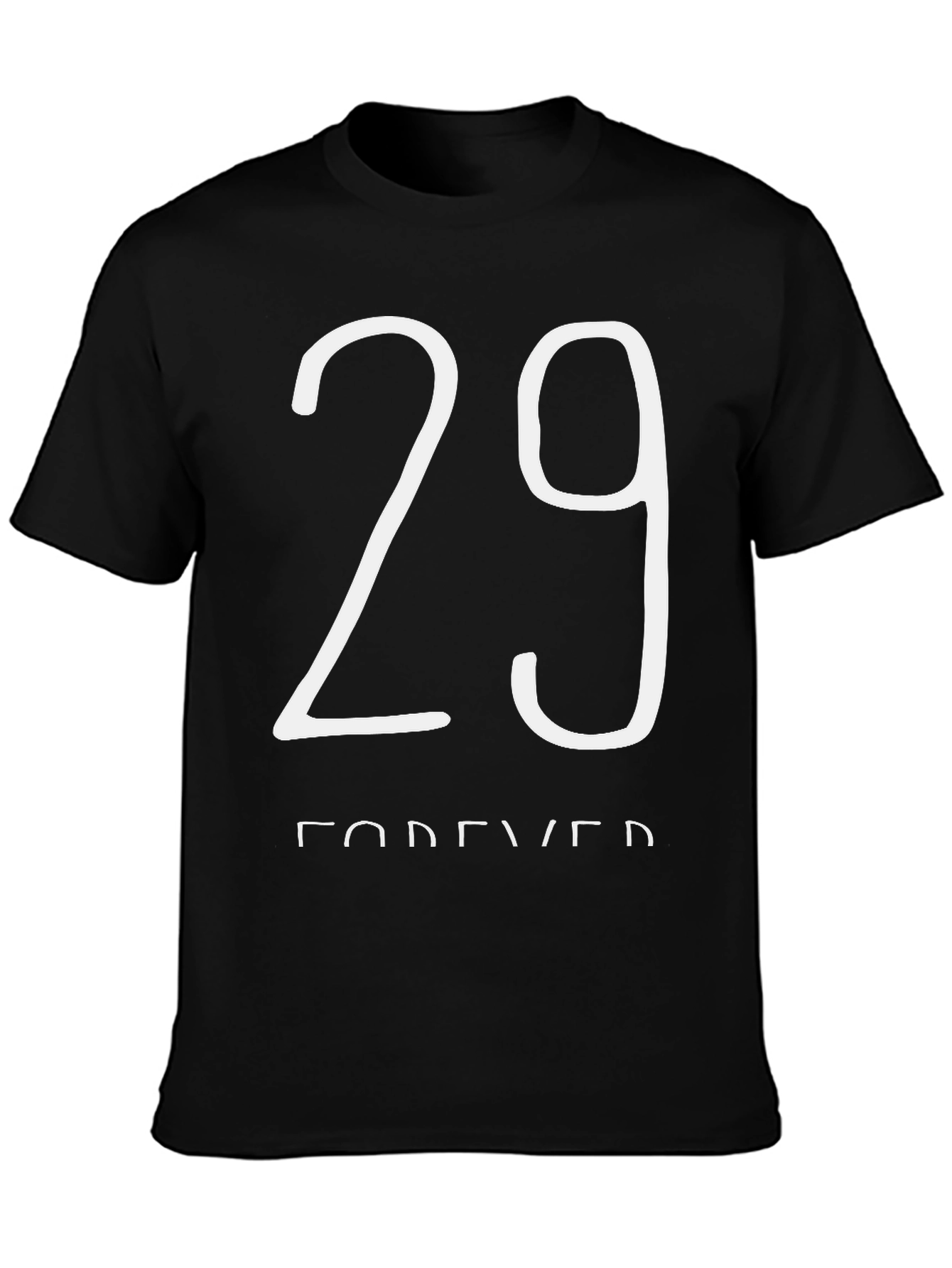 29 Forever Black Graphic Tee