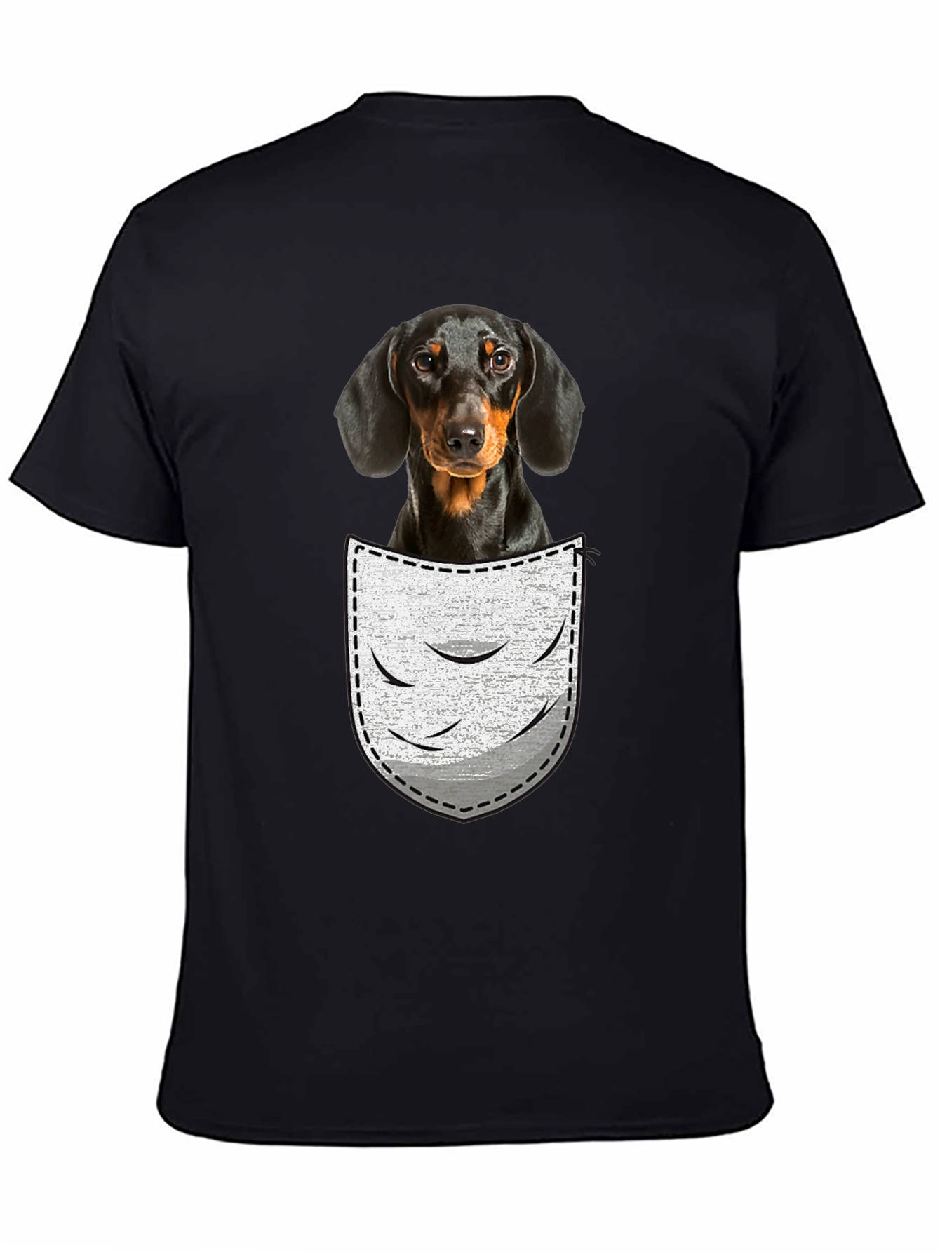 Dachshund Pocket T-Shirt - Cute Dog Tee