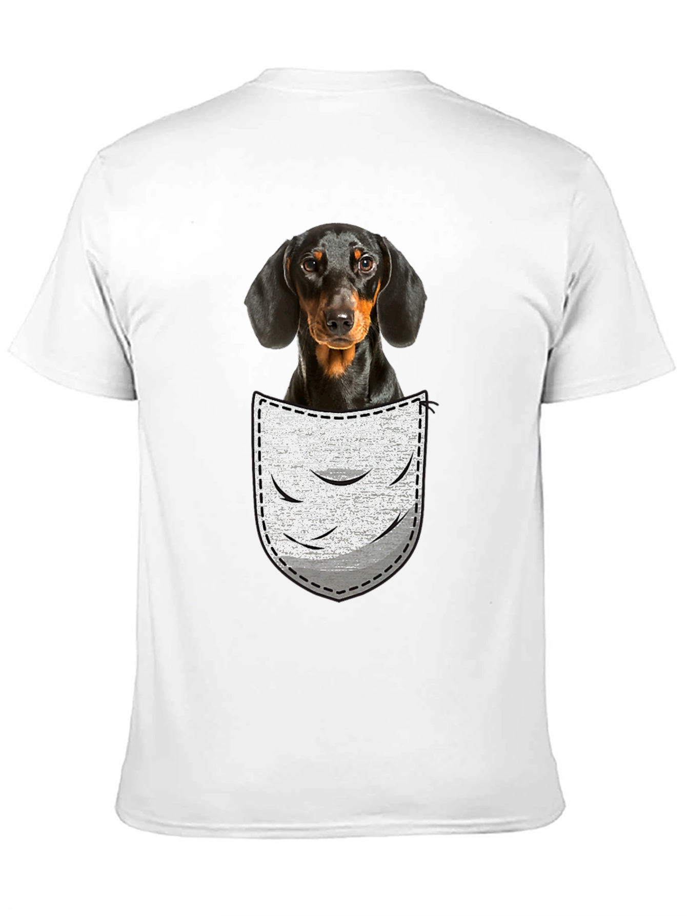 Dachshund Pocket T-Shirt - Cute Dog Tee