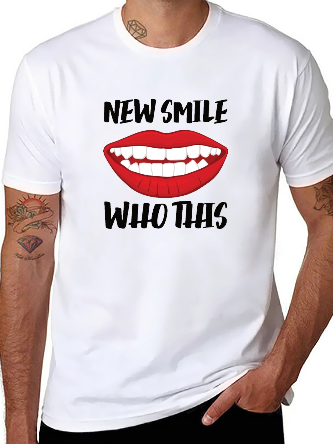 New Smile Who Dis? Graphic Tee