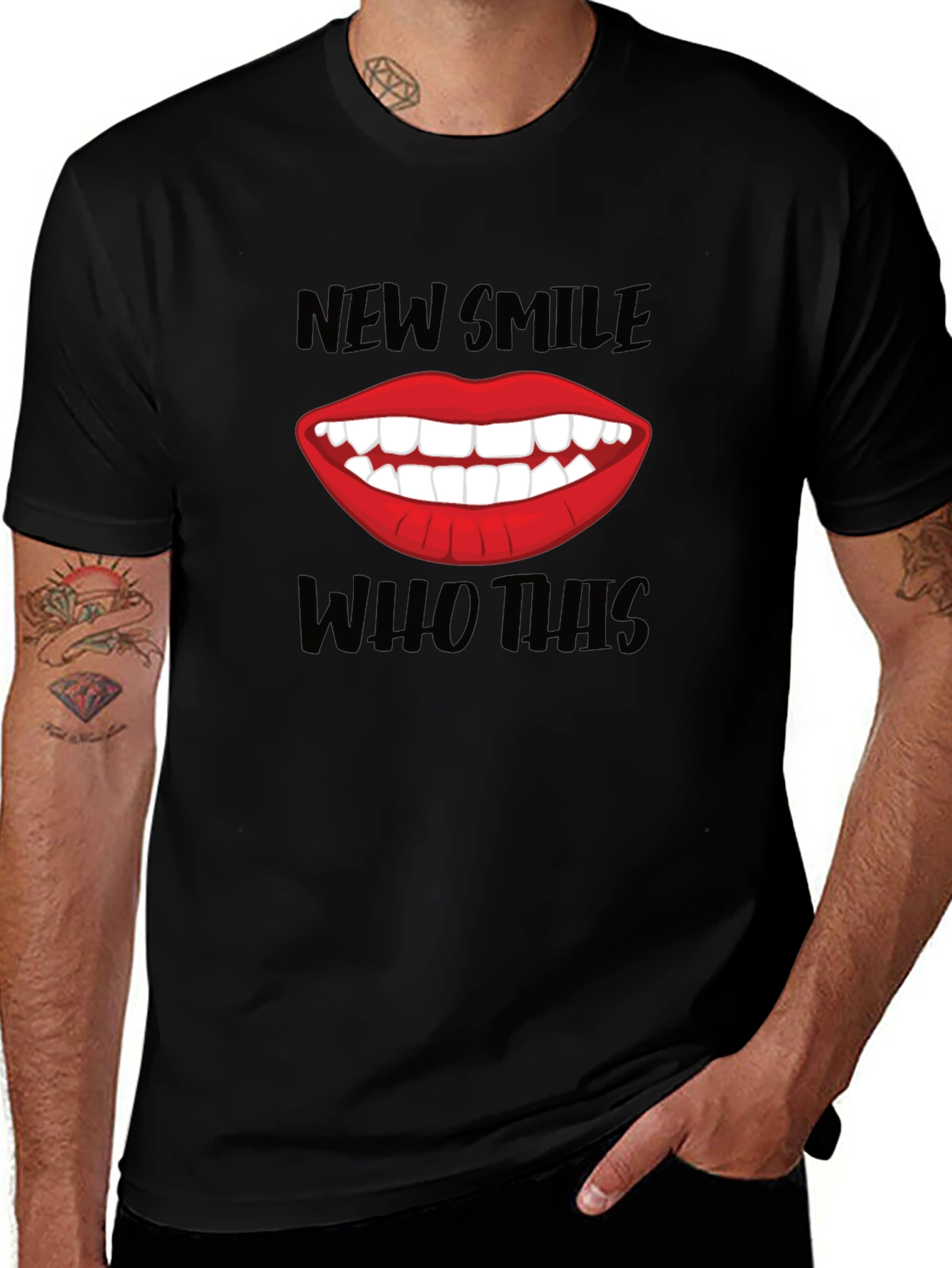 New Smile Who Dis? Graphic Tee