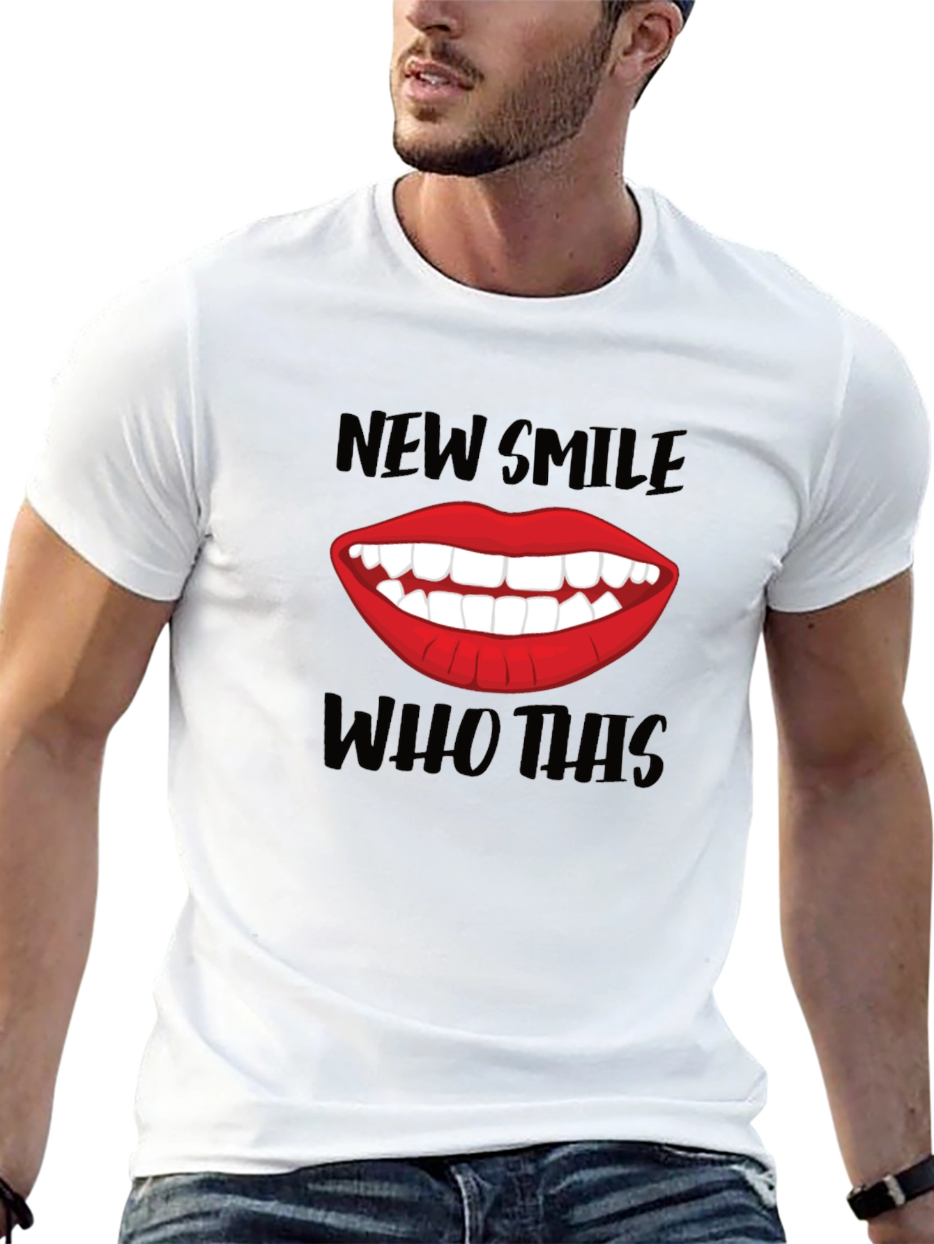 New Smile Who Dis? Graphic Tee