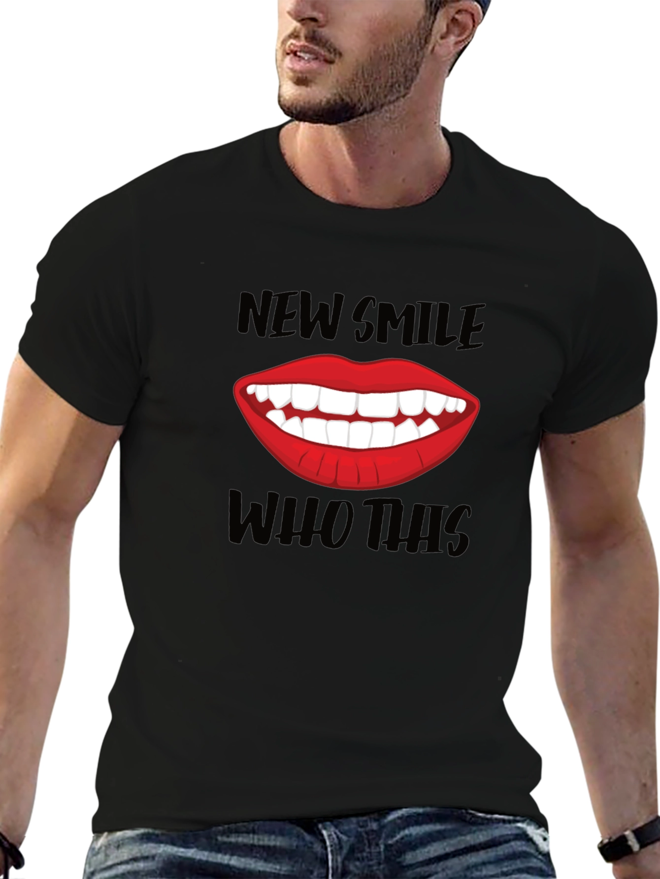New Smile Who Dis? Graphic Tee