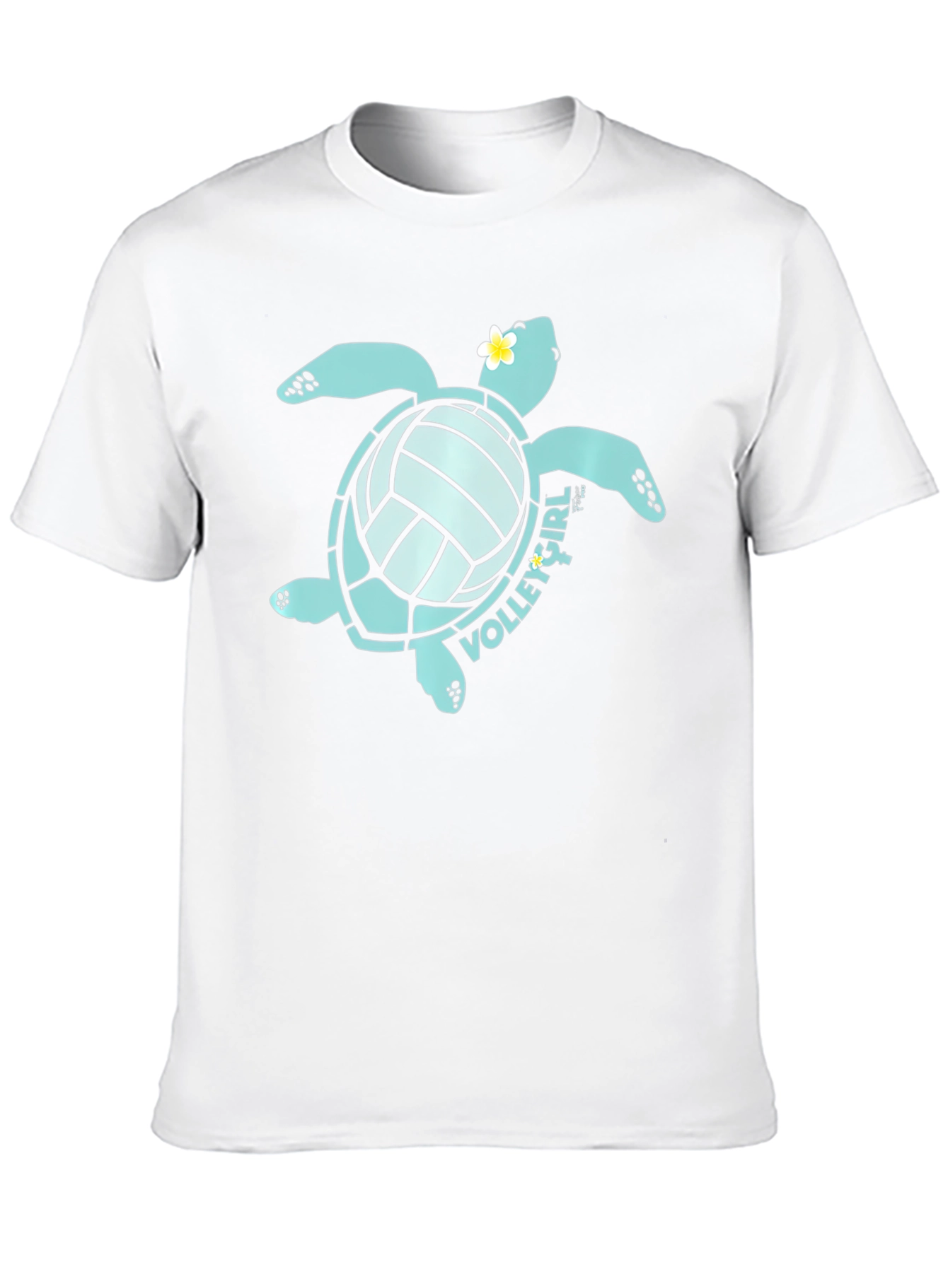 Volleygirl Turtle Graphic T-Shirt
