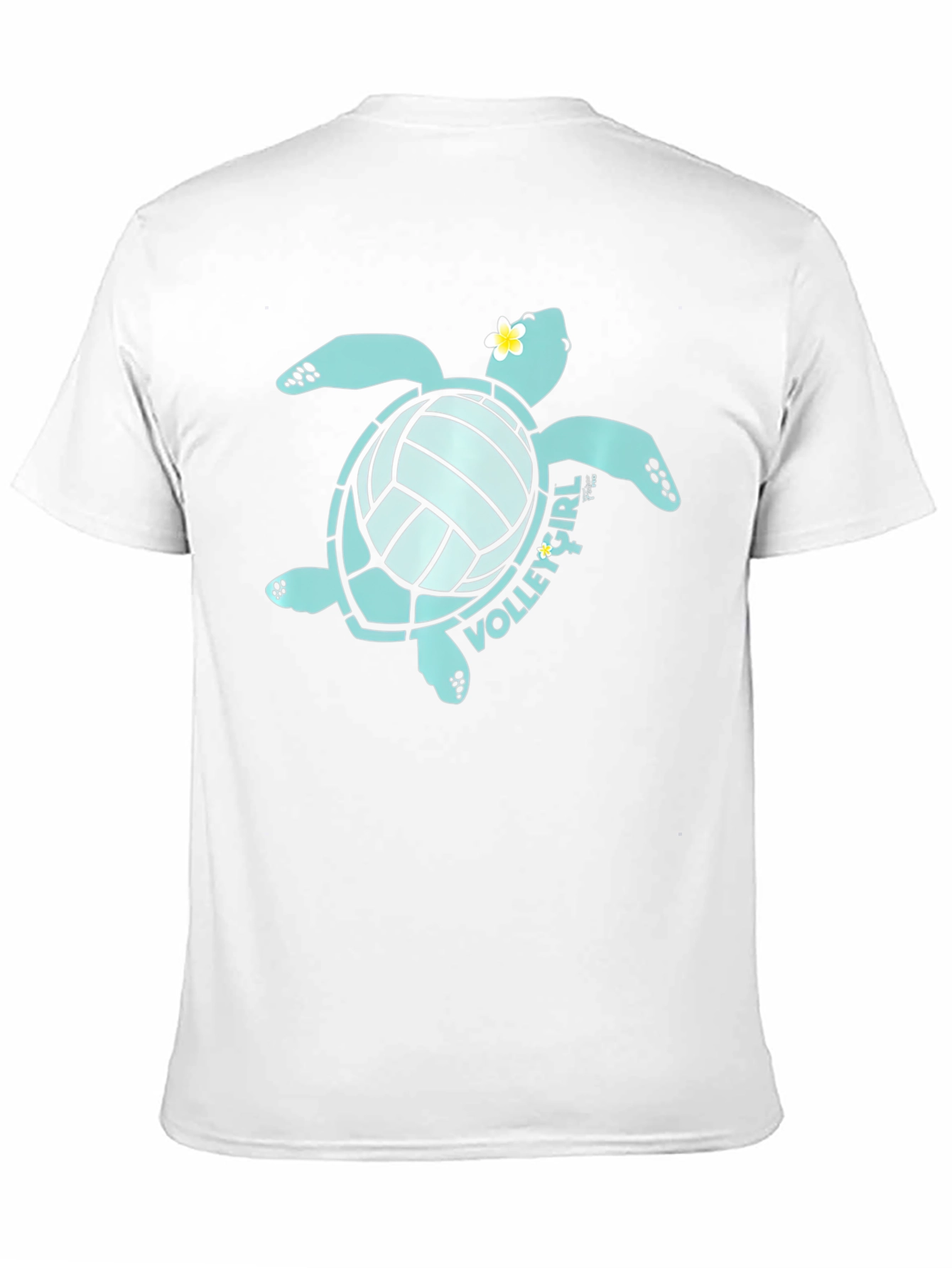 Volleygirl Turtle Graphic T-Shirt