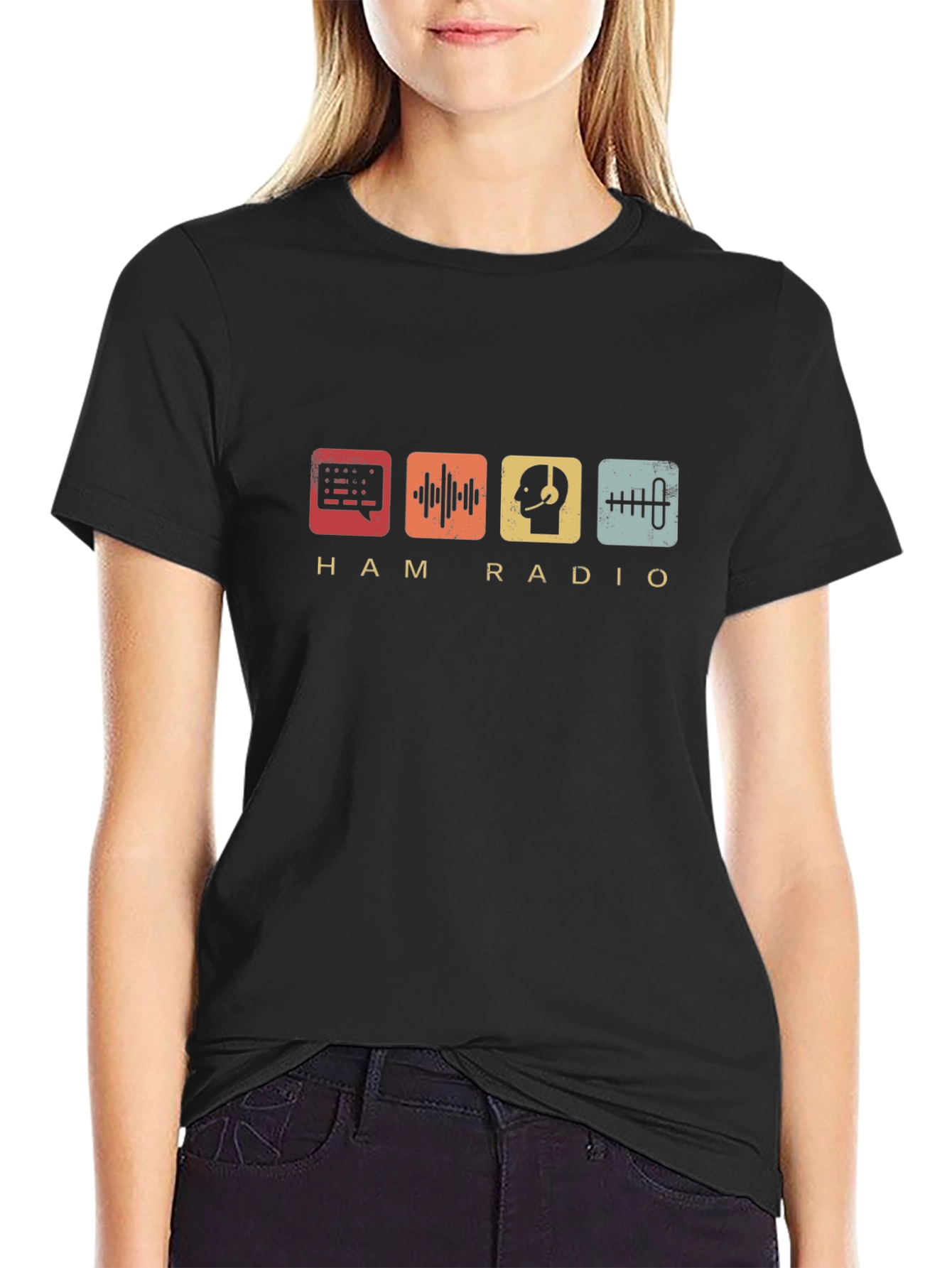Retro Ham Radio Operator T-Shirt