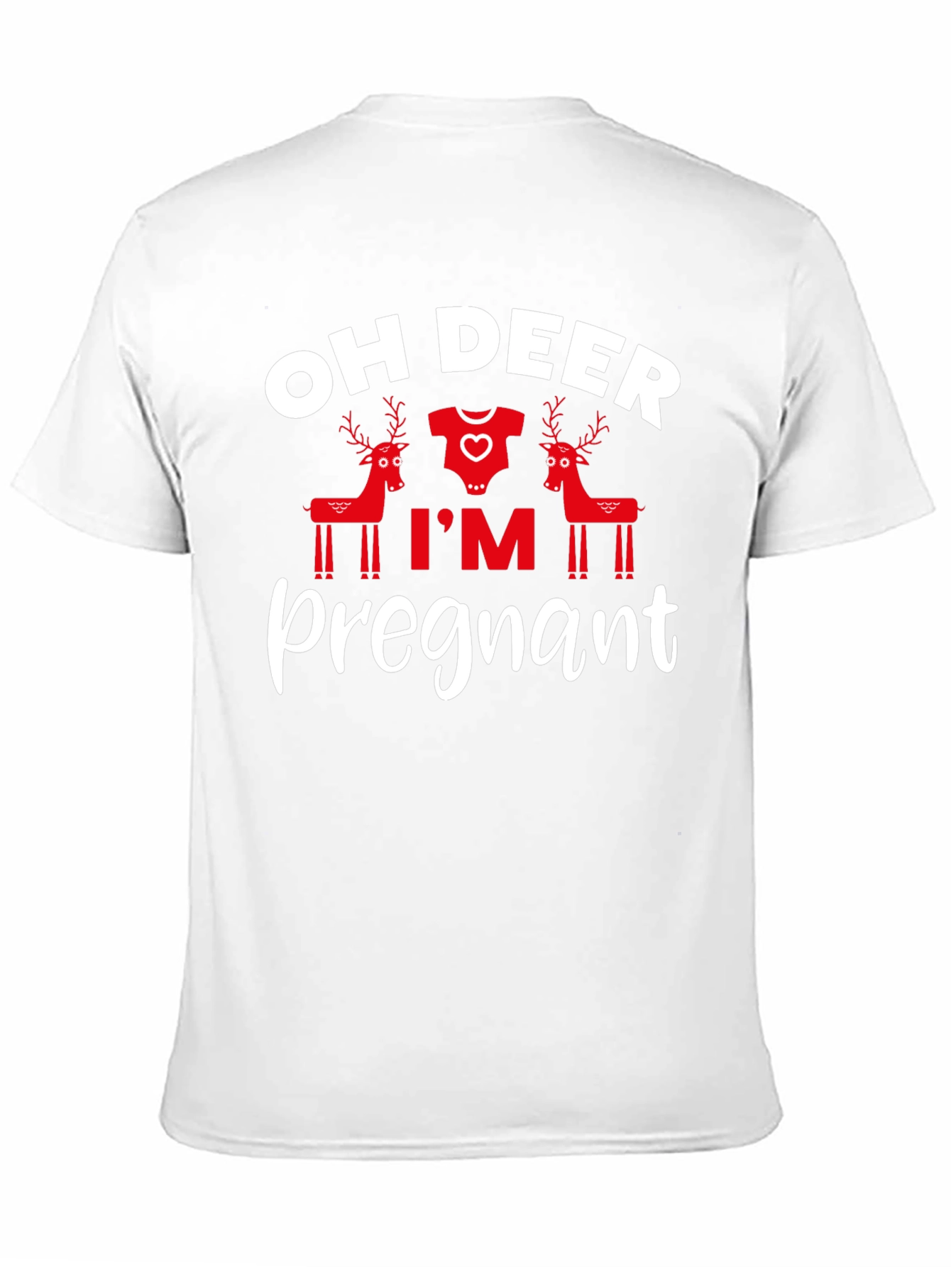 Oh Deer Im Pregnant T-Shirt