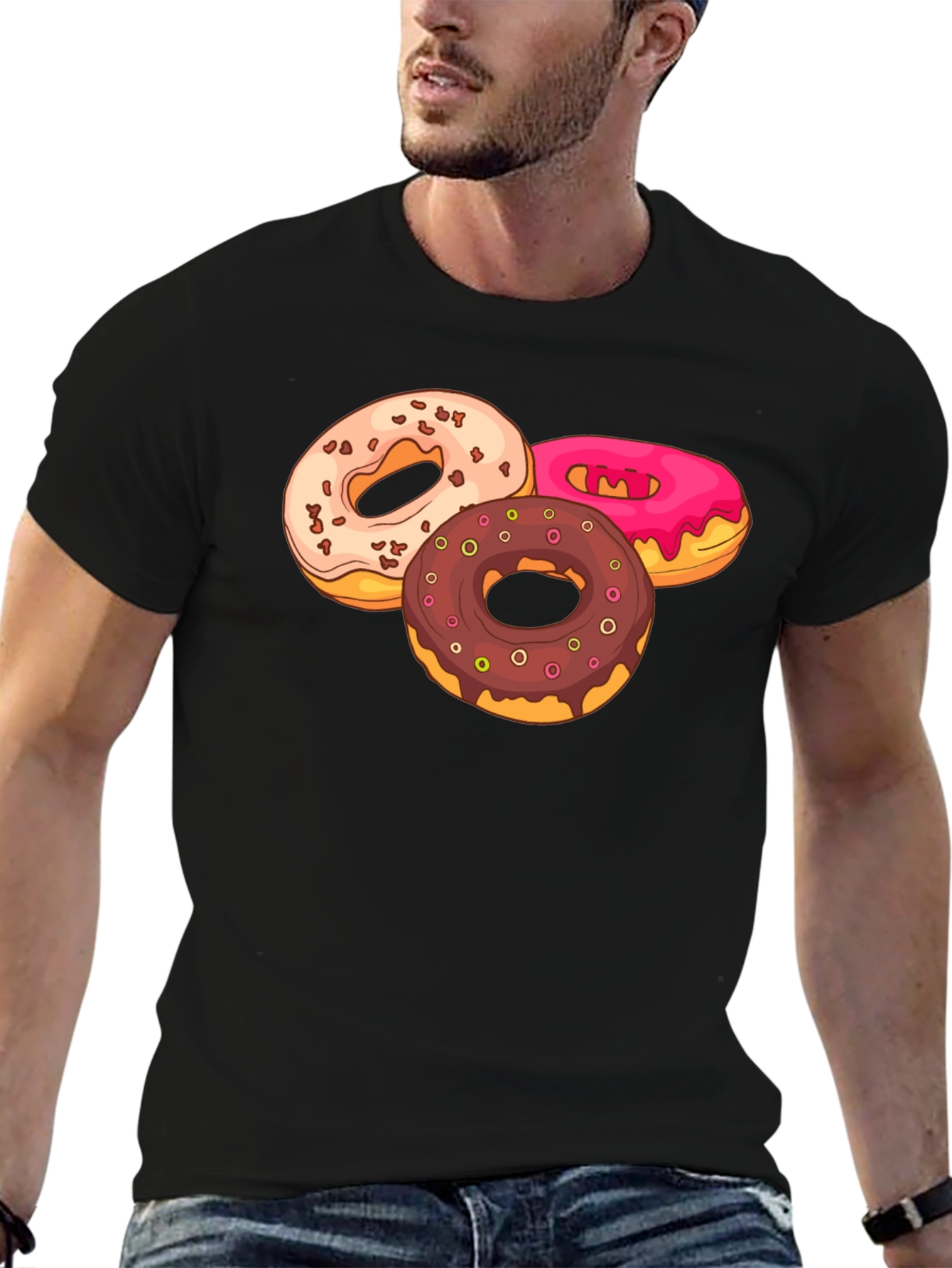 Donut Graphic Tee - Sweet Treat T-Shirt
