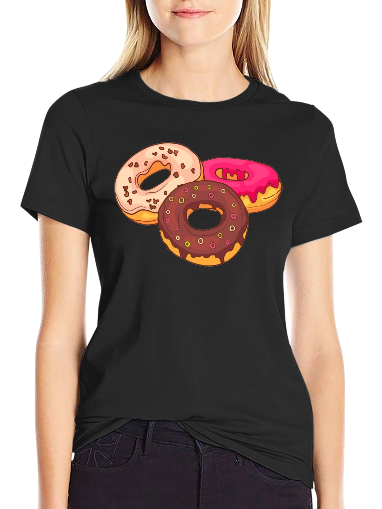 Donut Graphic Tee - Sweet Treat T-Shirt
