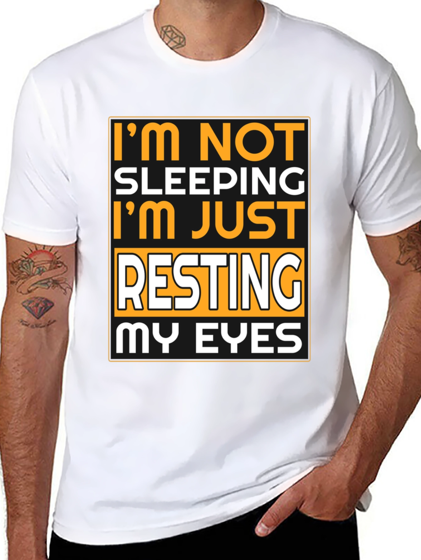 Funny Resting Eyes T-Shirt