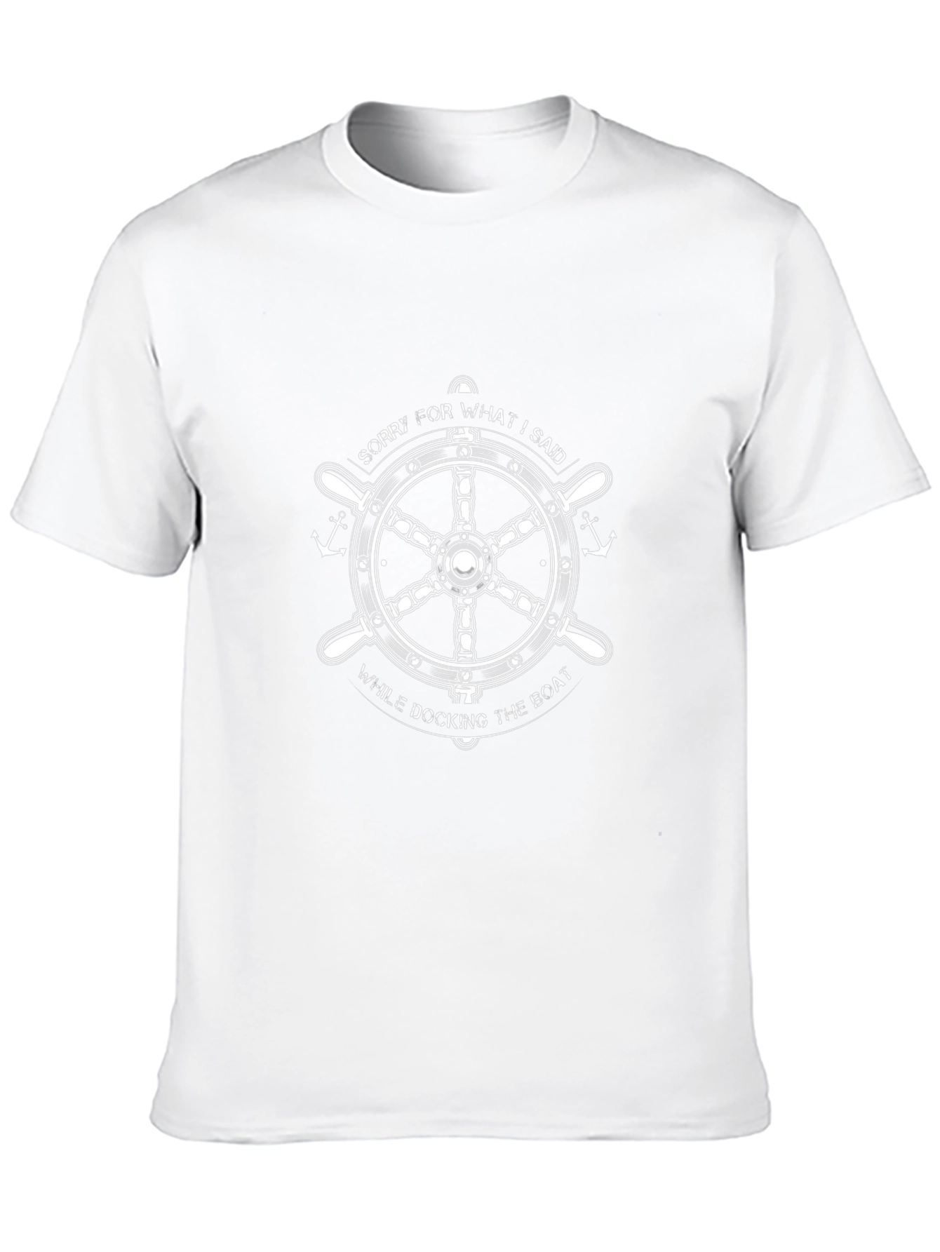 Sorry for What I Said Boat T-Shirt
