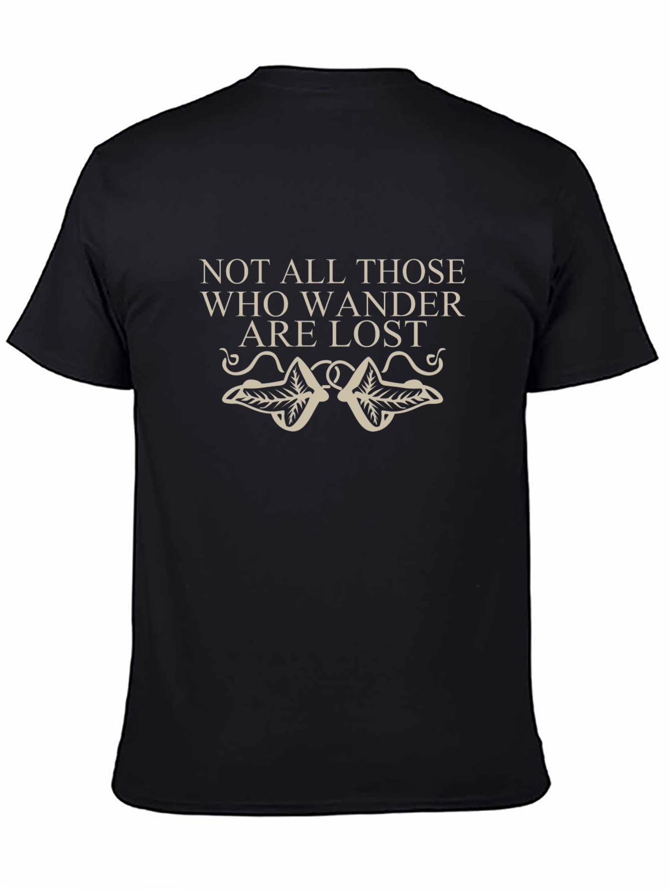 Wanderers Wisdom Black T-Shirt