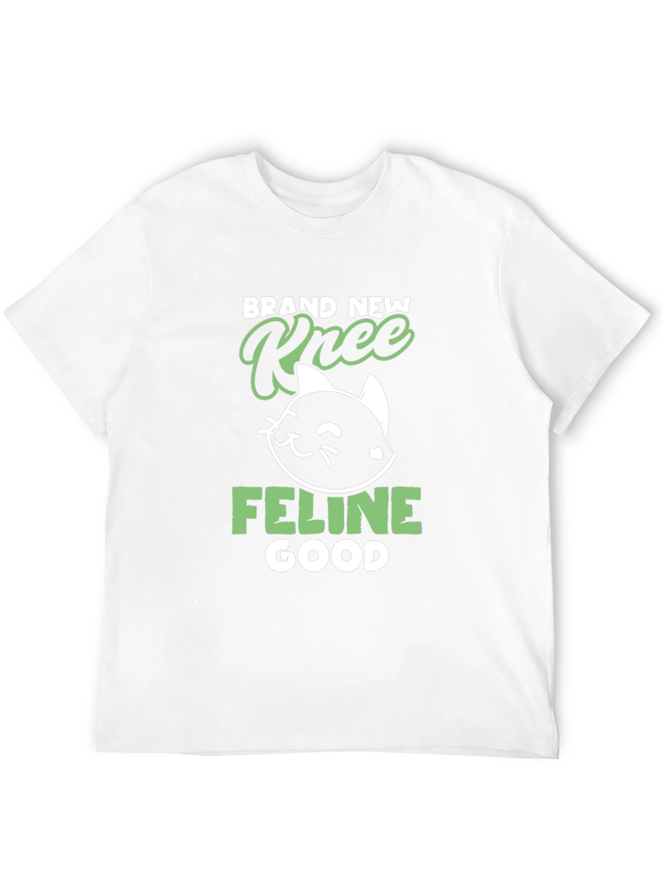 Brand New Knee Feline Good Black T-Shirt