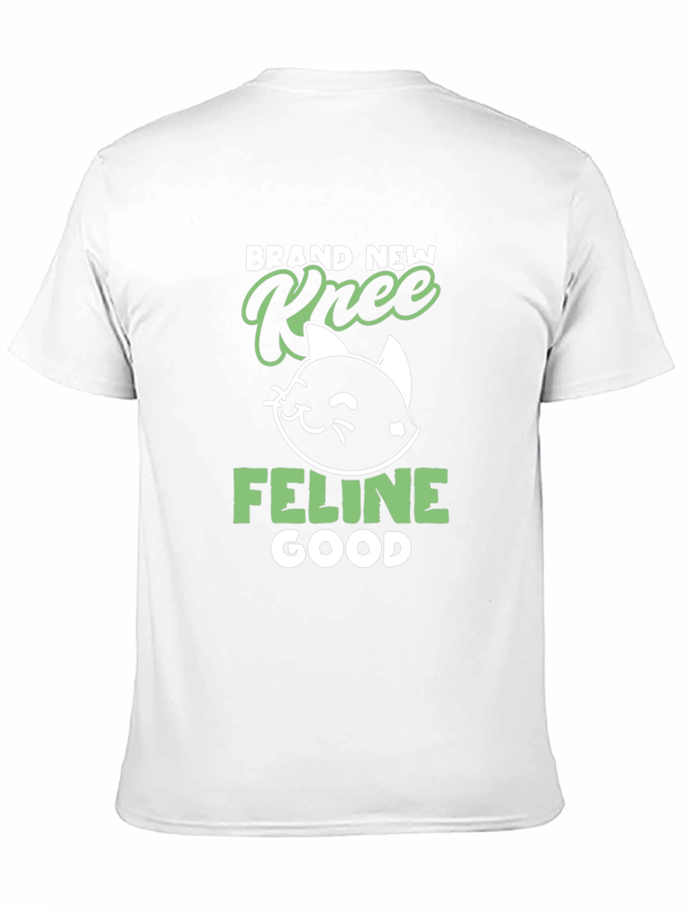 Brand New Knee Feline Good Black T-Shirt