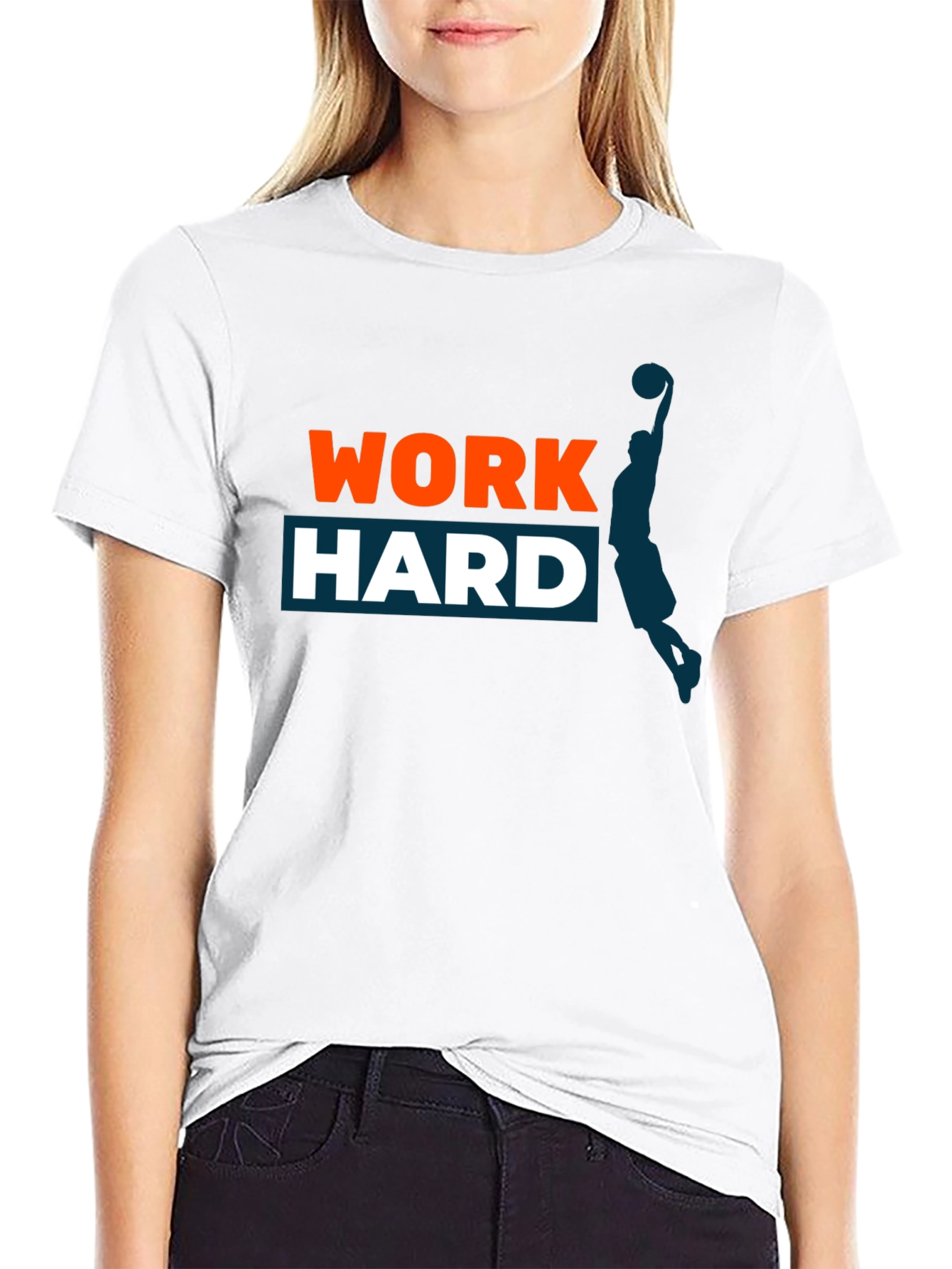 Work Hard T-Shirt - Motivational Graphic Tee