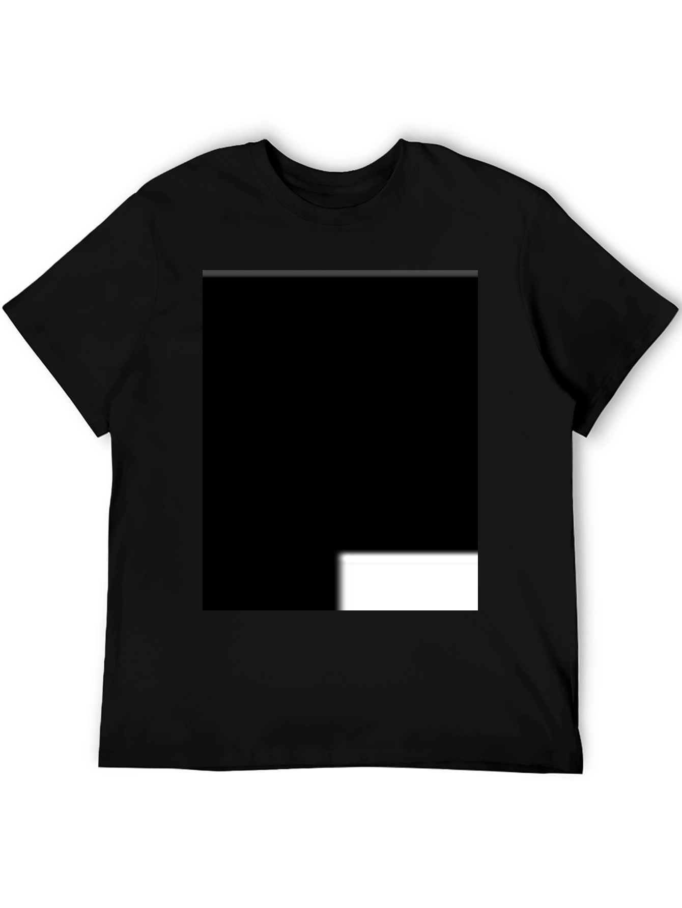 Stylish Black Casual T-Shirt