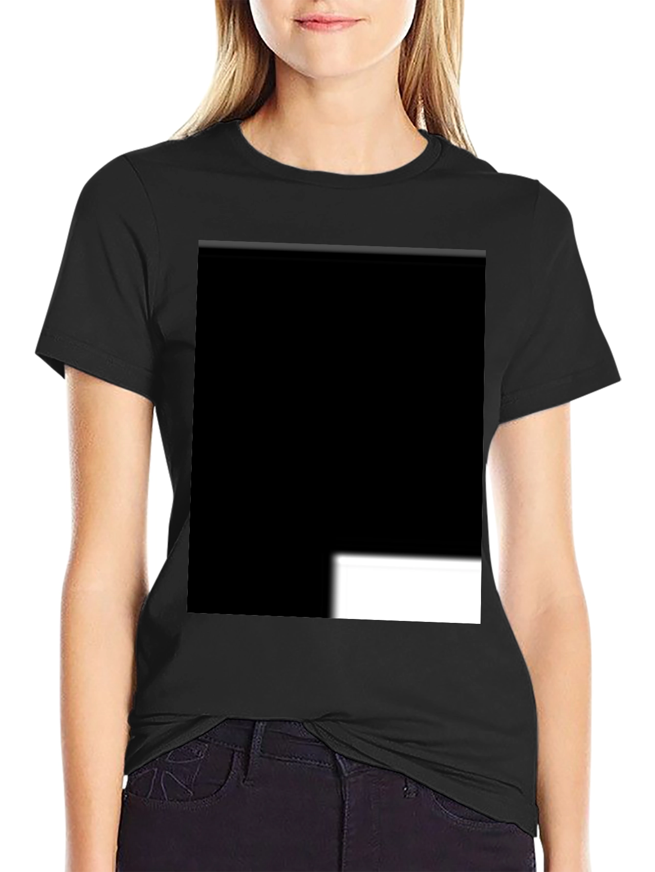 Stylish Black Casual T-Shirt