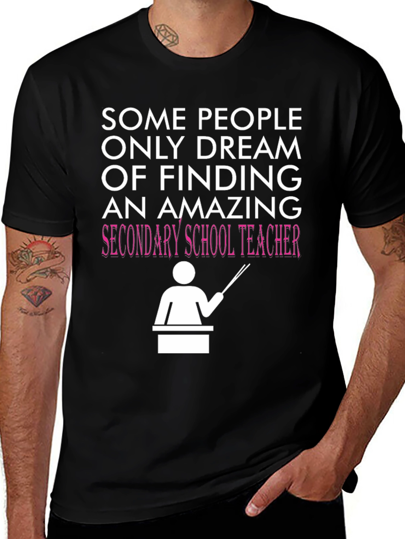 Amazing Secondary School Teacher T-Shirt