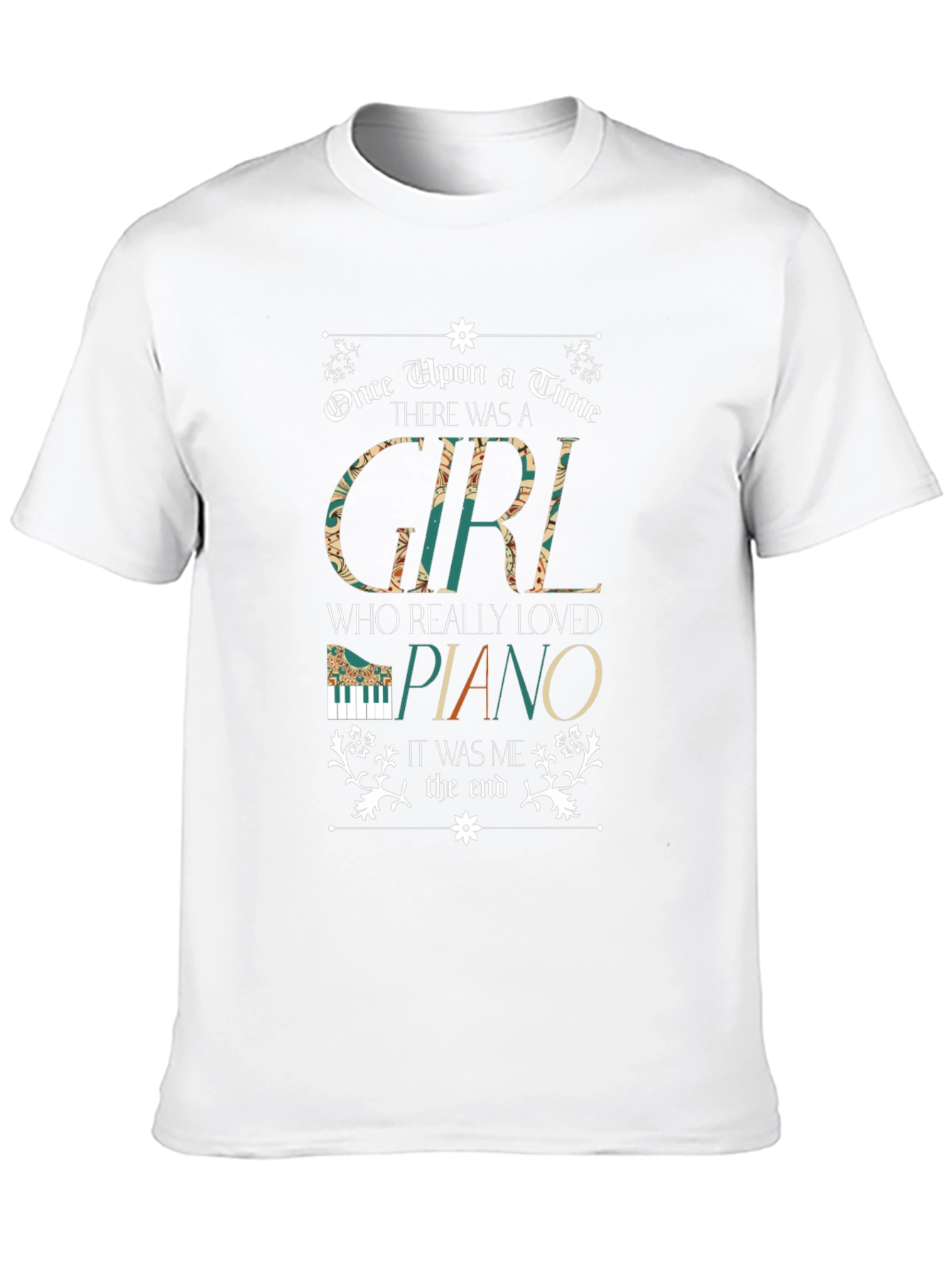 Piano Lover Graphic T-Shirt