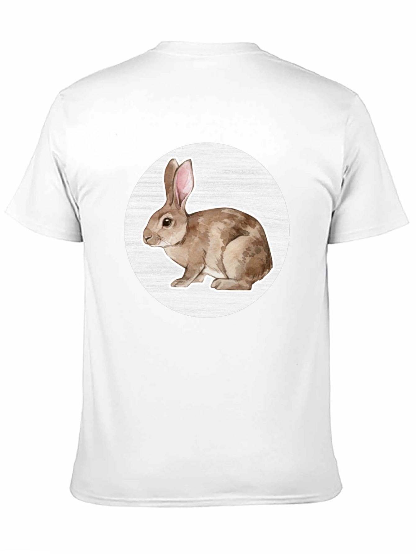 Rabbit Graphic Tee - Mens Black T-Shirt