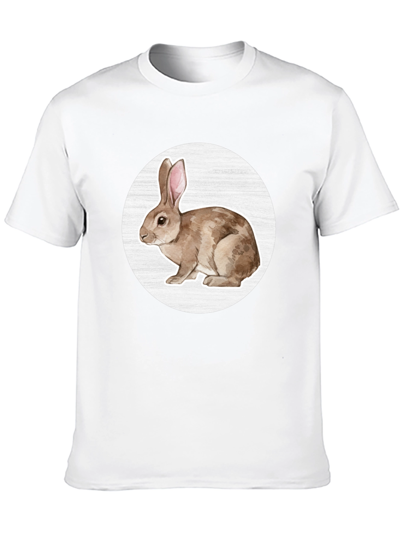 Rabbit Graphic Tee - Mens Black T-Shirt