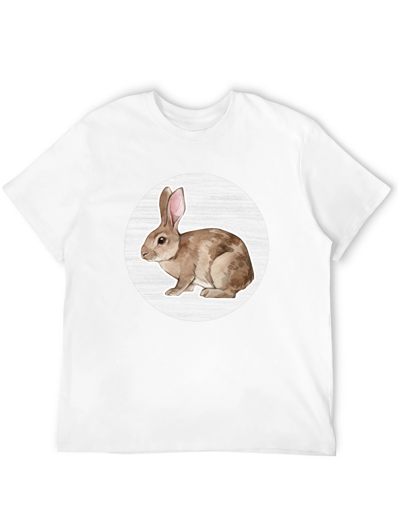 Rabbit Graphic Tee - Mens Black T-Shirt