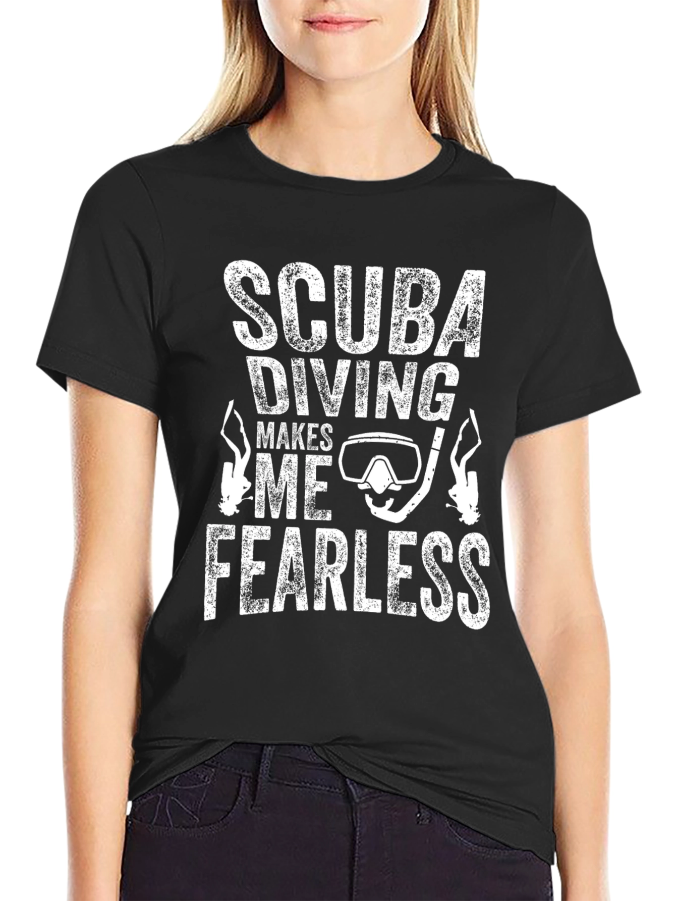 Scuba Diving Fearless T-Shirt