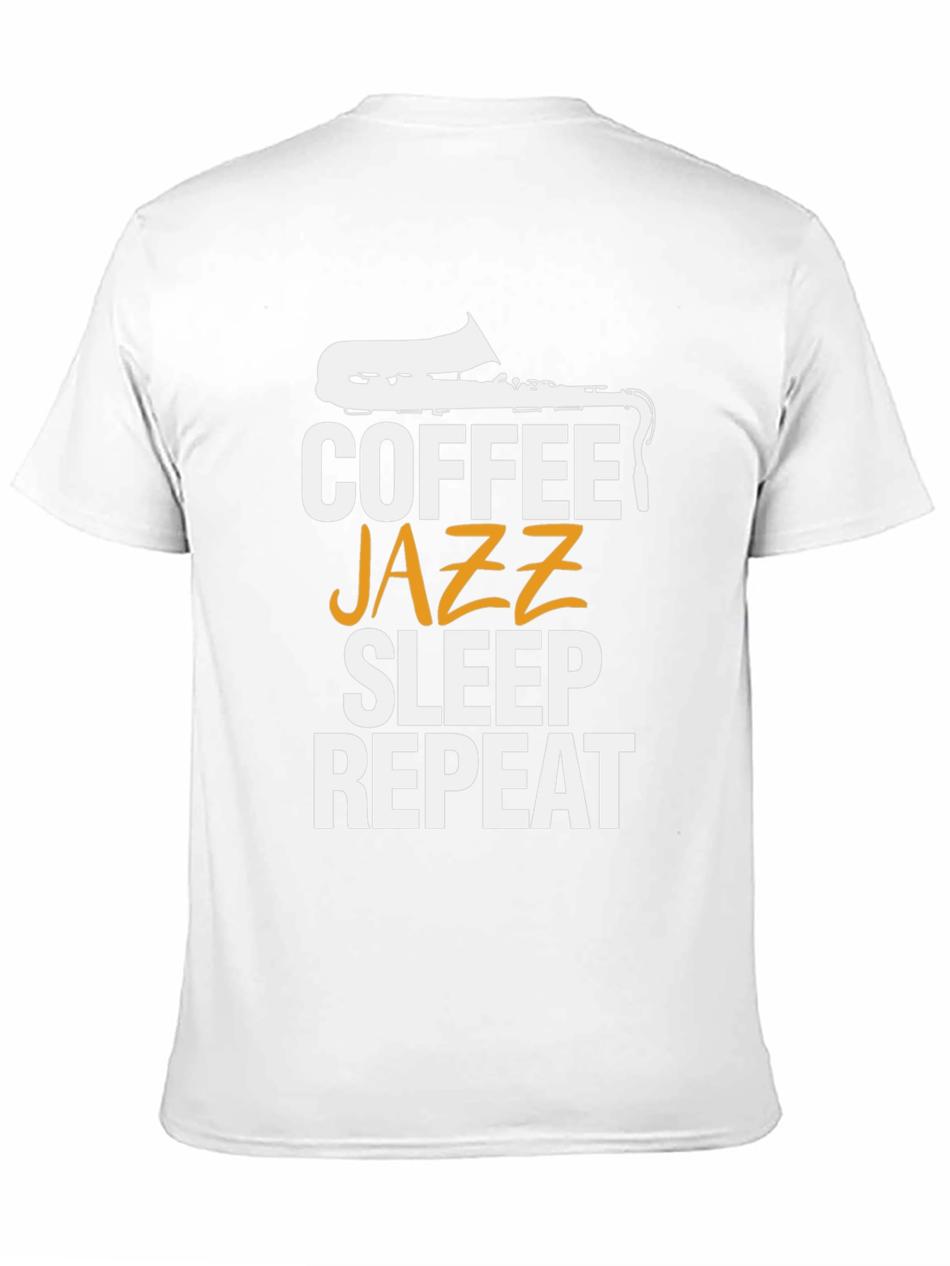 Coffee Jazz Sleep Repeat Graphic Tee