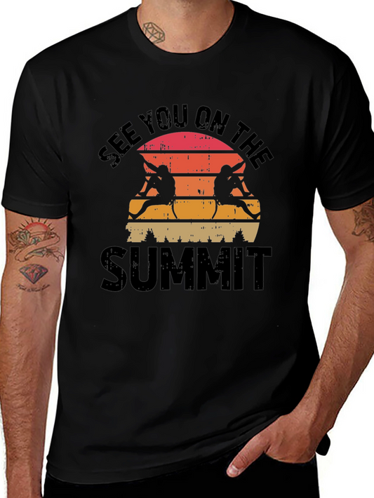 See You On The Summit T-Shirt Climbing Adventure
