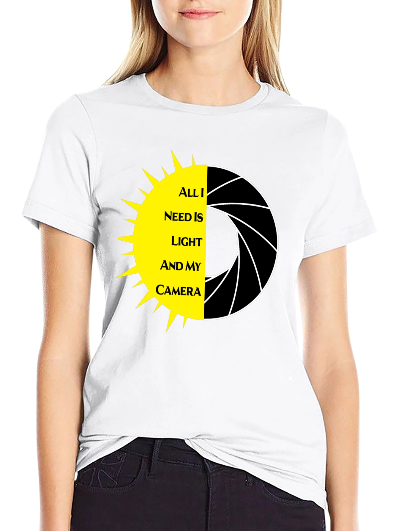 All I Need Is Light & My Camera T-Shirt