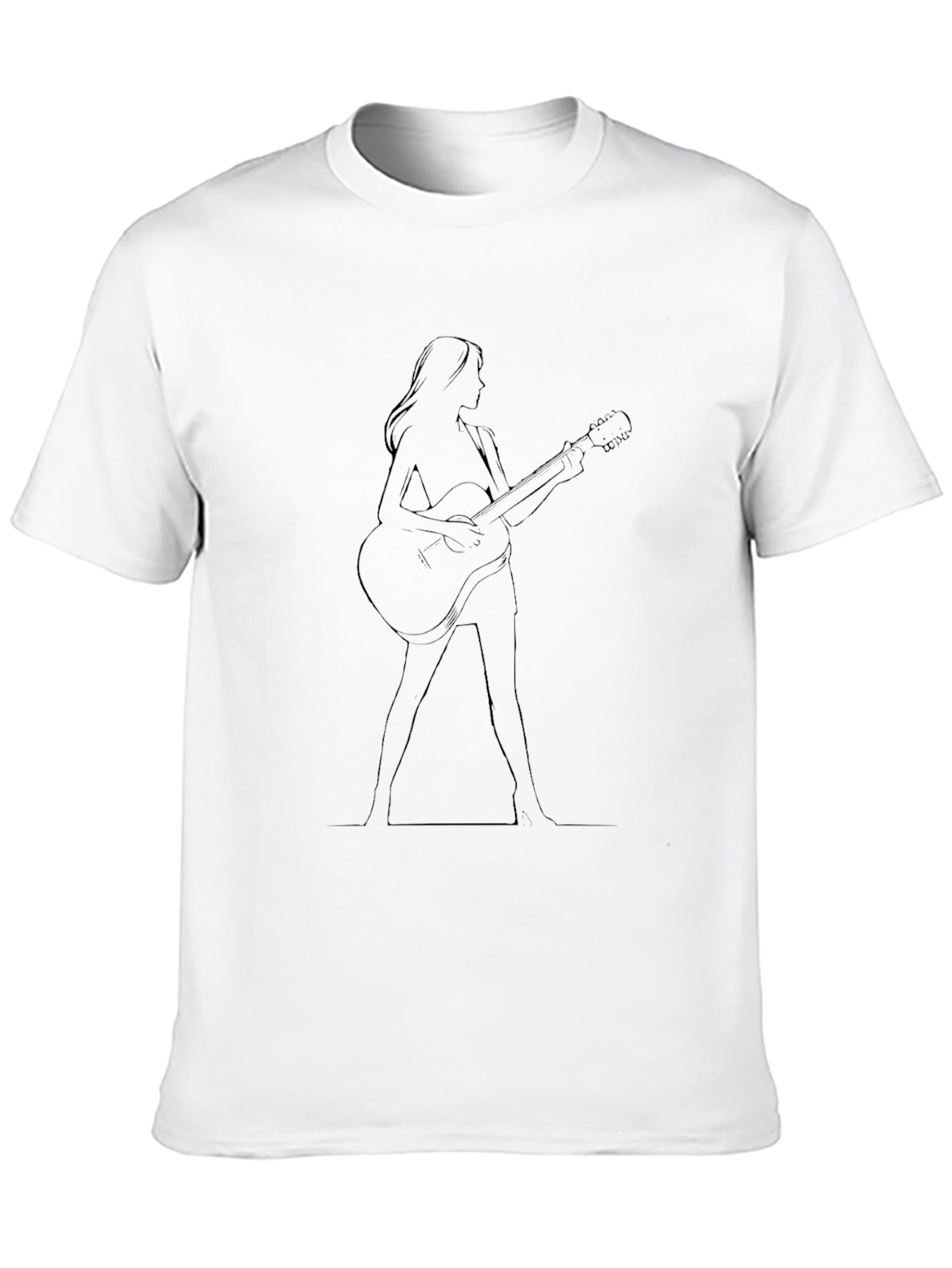 Guitar Girl Tee - Musicians Style