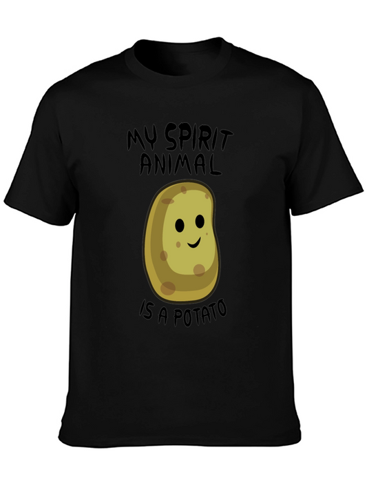 My Spirit Animal is a Potato Funny T-Shirt