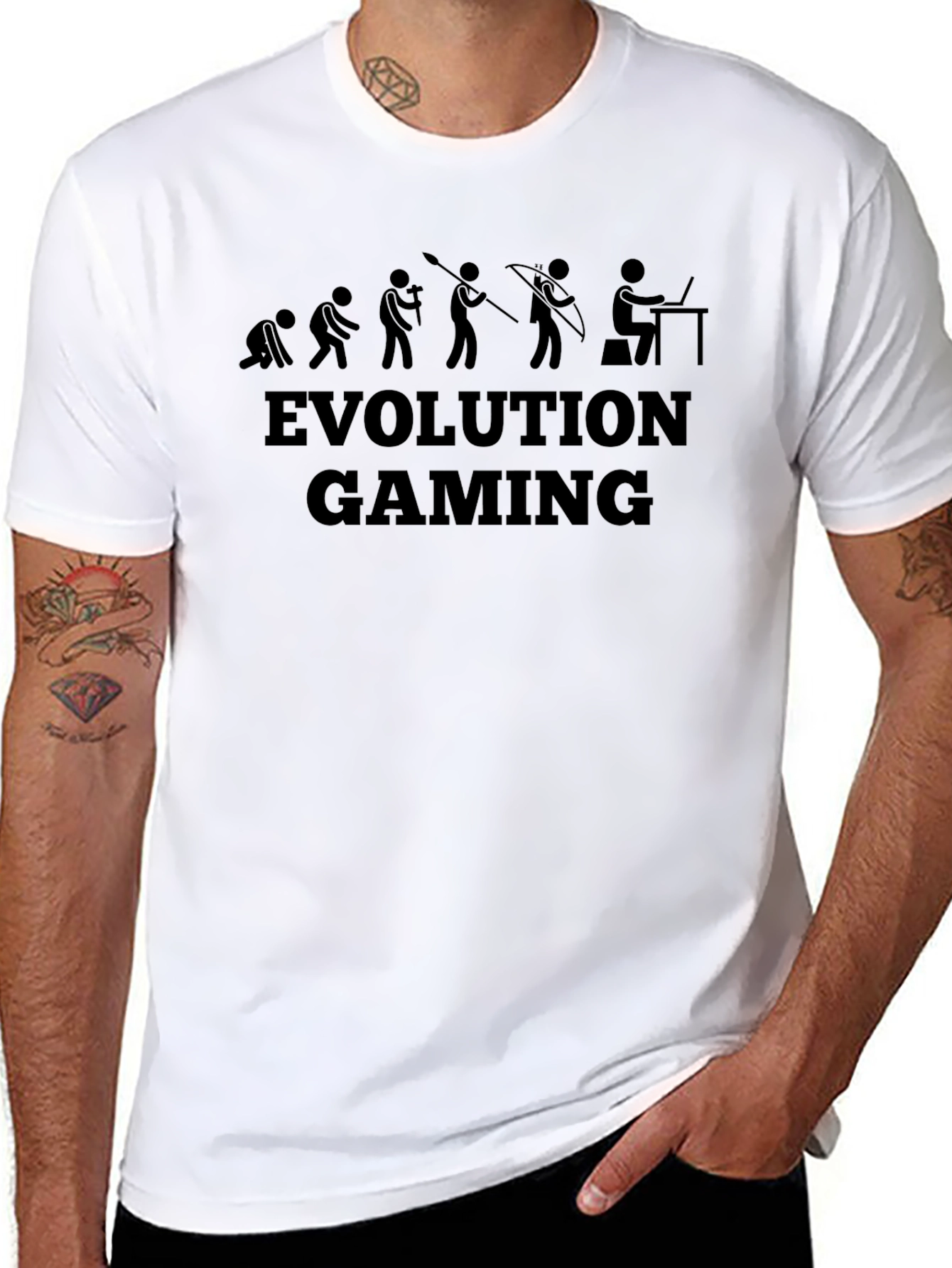 Evolution Gaming T-Shirt - Gamer Tee