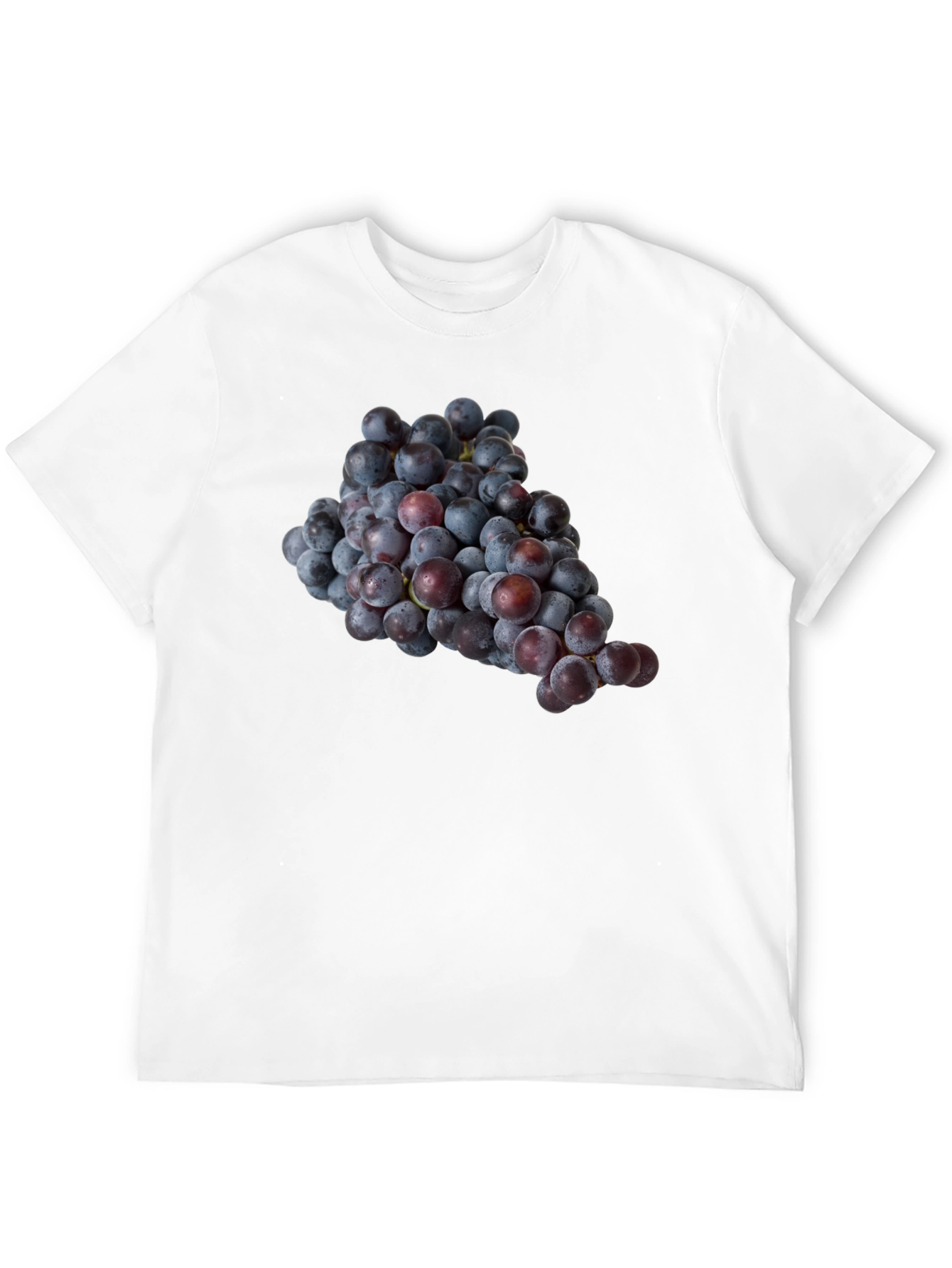 Grapes Graphic Tee - Unique Fruit Design